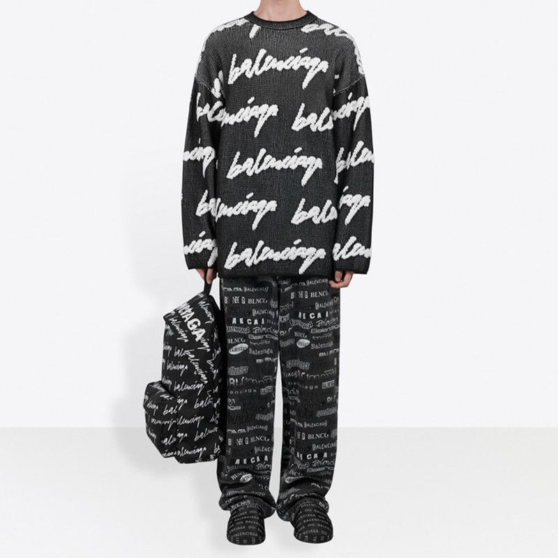 Balenciaga Balenciaga Script Logo Sweater Size XS Size US XS / EU 42 / 0 - 5 Thumbnail