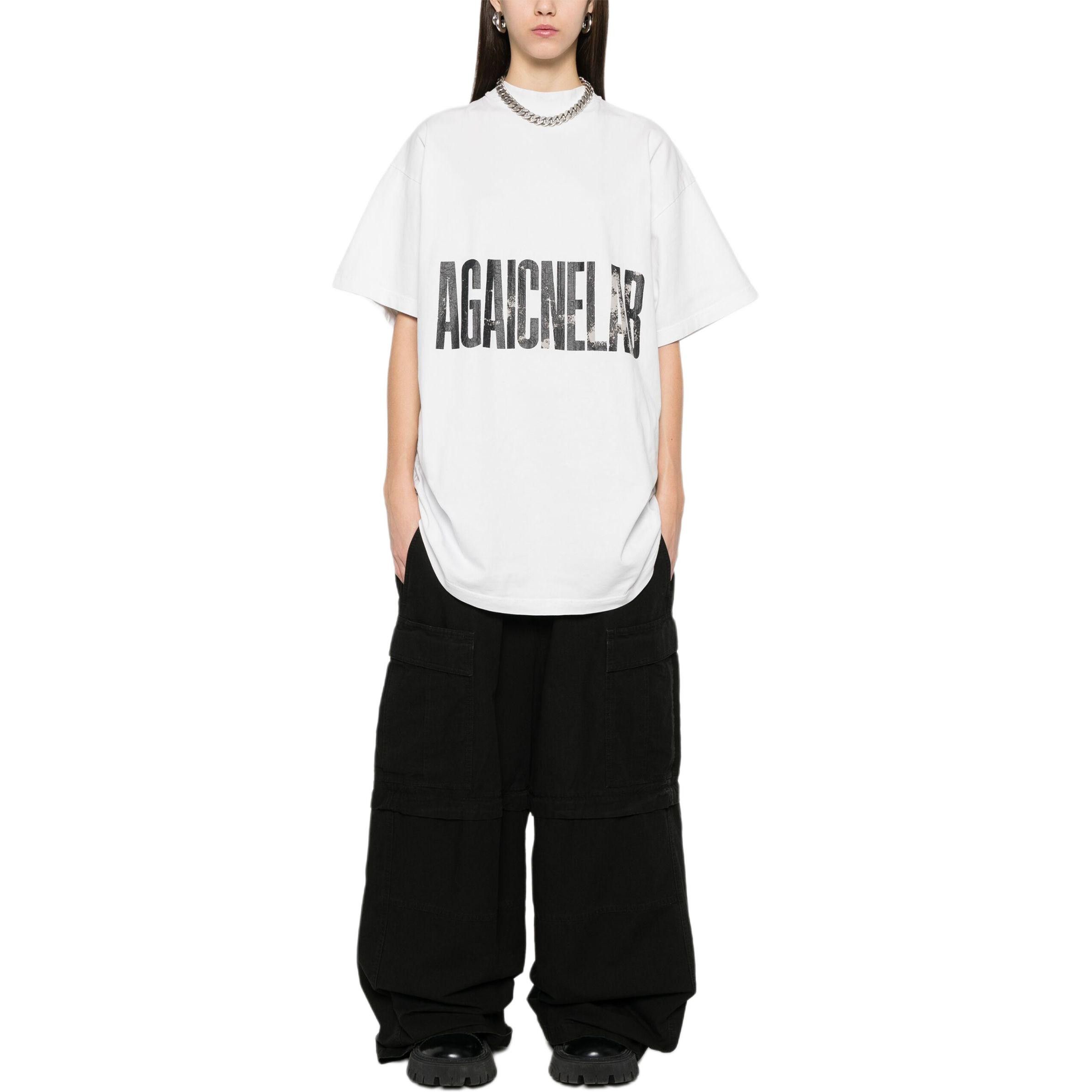 Balenciaga Balenciaga AGAICNELAB Logo T-Shirt Size M Size US M / EU 48-50 / 2 - 5 Thumbnail