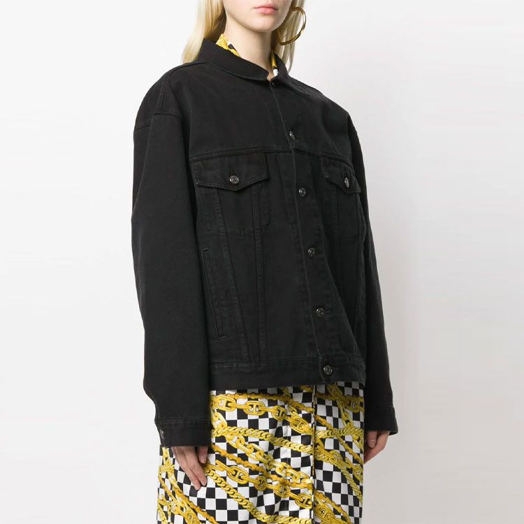 Balenciaga Balenciaga Logo Back Denim Jacket Size 34 Size XS / US 0-2 / IT 36-38 - 7 Thumbnail