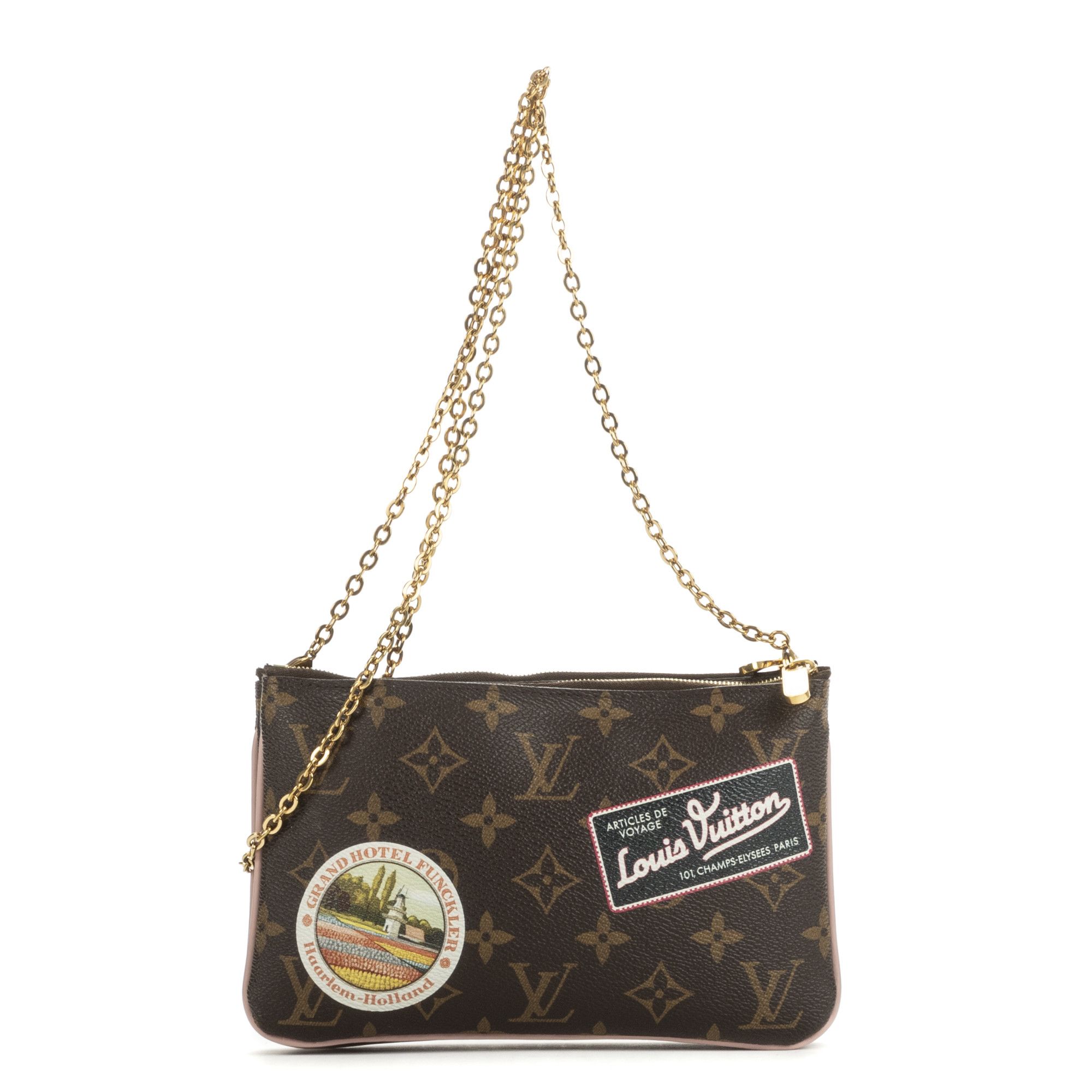 Louis Vuitton Double Zip Pochette Size ONE SIZE - 4 Thumbnail