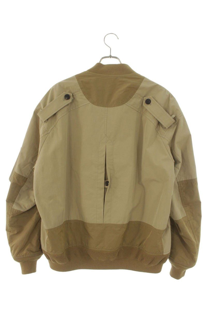 Comme des Garcons JUNYA WATANABE MAN Reconstructed Bomber Jacket Beige Size M Size US M / EU 48-50 / 2 - 2 Thumbnail
