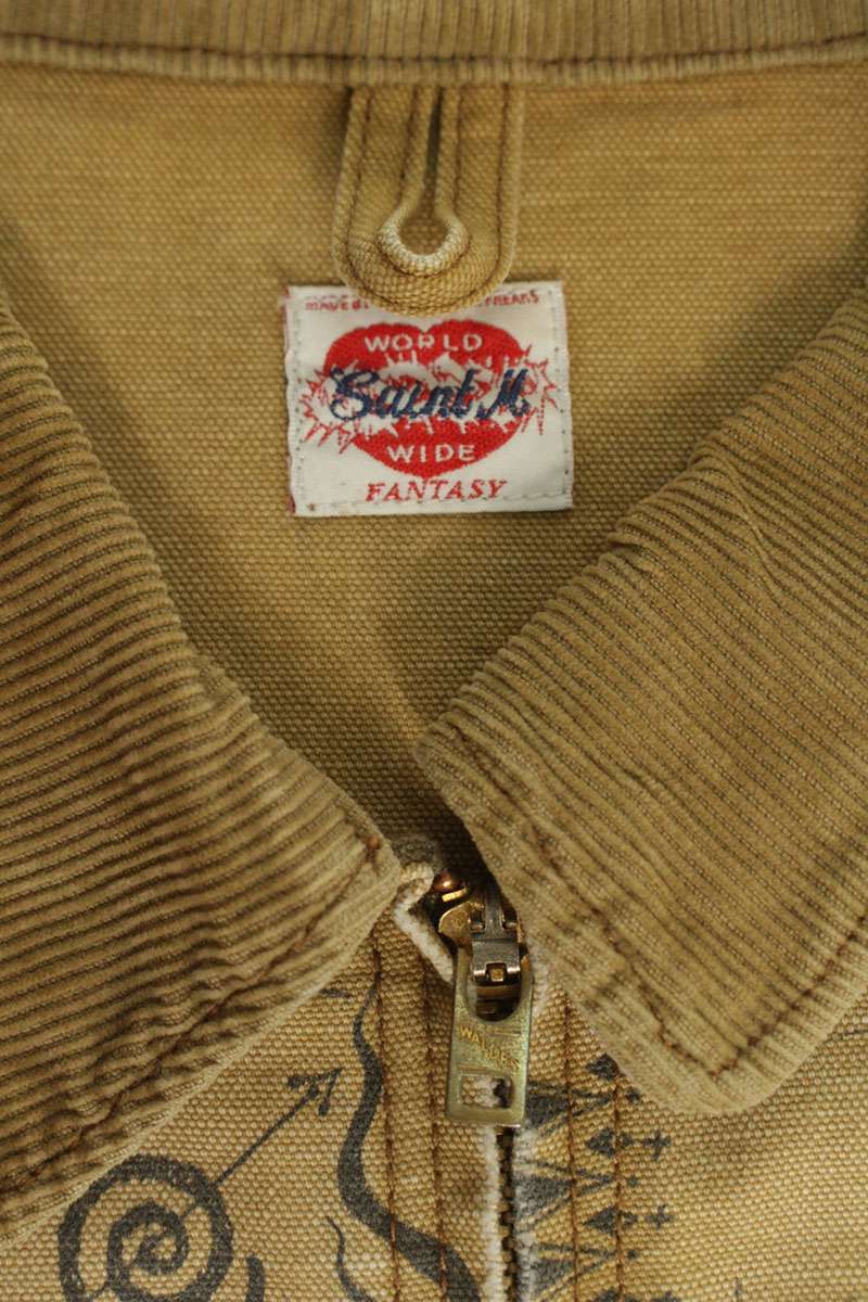 Saint Michael SAINT MICHAEL Dr. Woo All-Over Print Detroit Jacket Size M Size US M / EU 48-50 / 2 - 3 Thumbnail