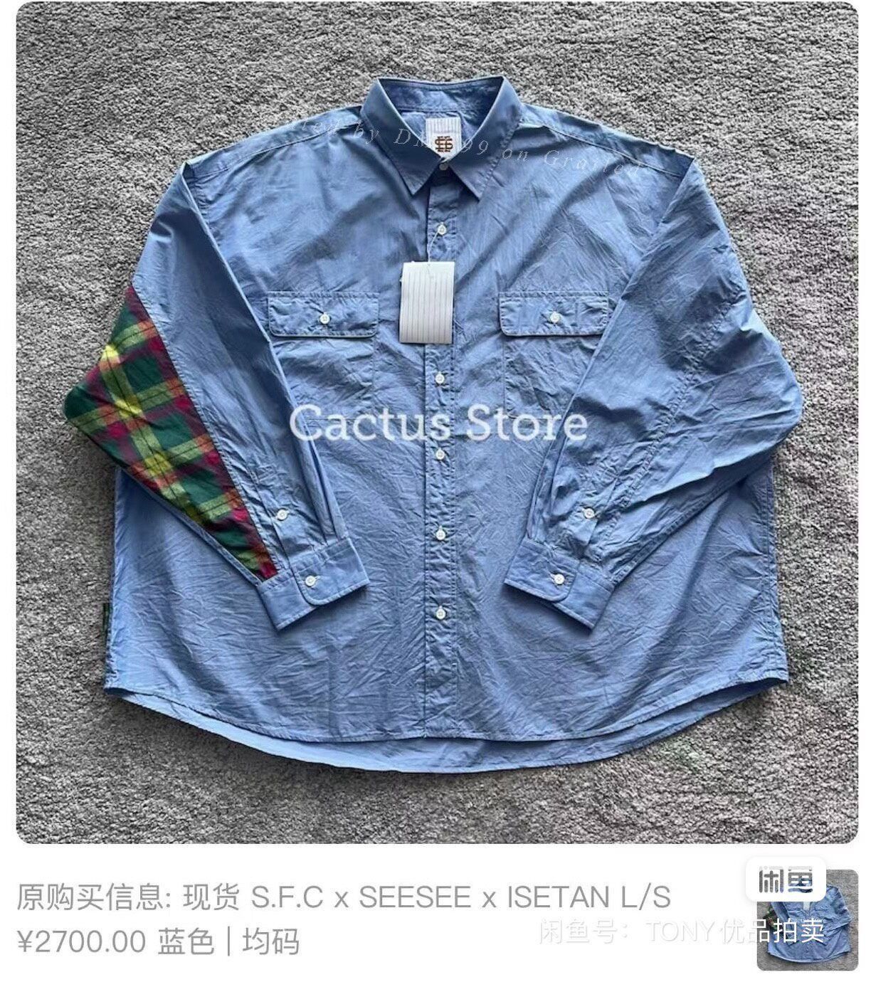 Other S.F.C x SEESEE x ISETAN 21ss Limited Oversized Shirt Size US M / EU 48-50 / 2 - 9 Thumbnail