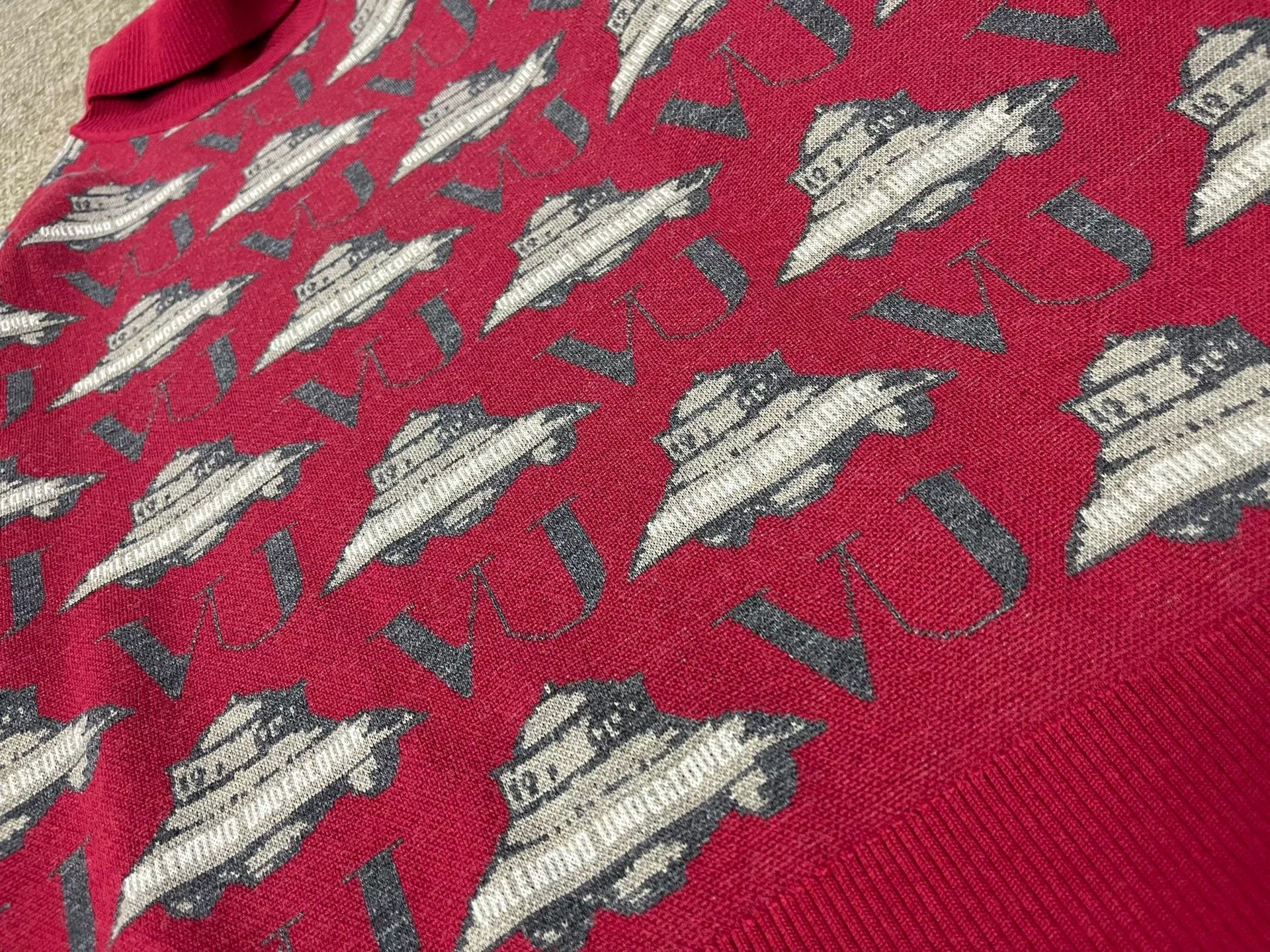 Undercover Undercover x Valentino Alien Series Printed Turtleneck Sweater Size US M / EU 48-50 / 2 - 5 Thumbnail
