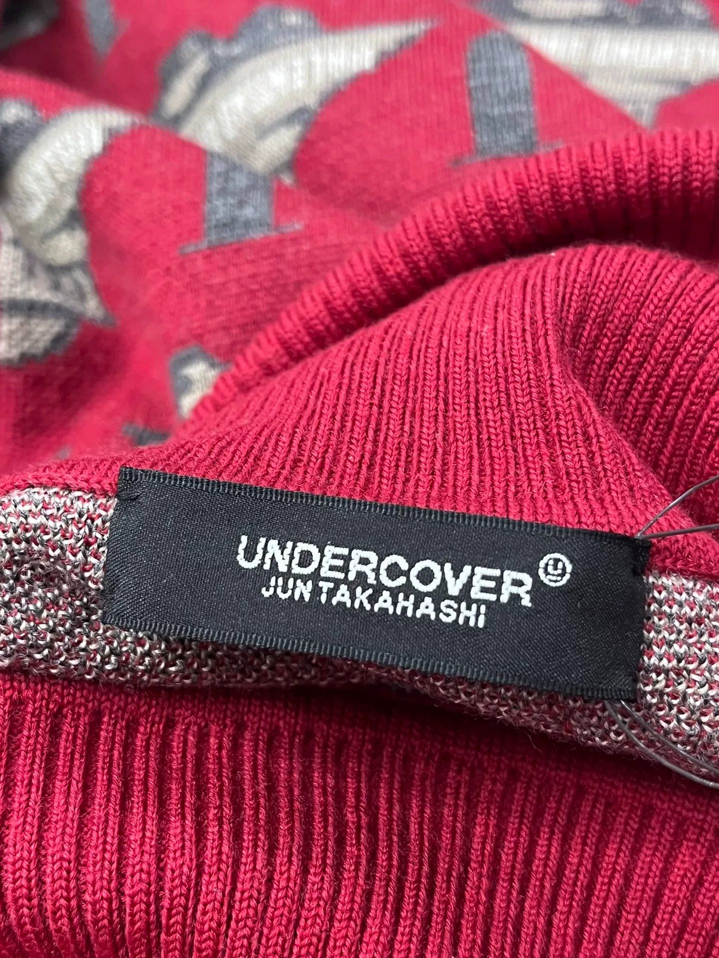Undercover Undercover x Valentino Alien Series Printed Turtleneck Sweater Size US M / EU 48-50 / 2 - 8 Thumbnail