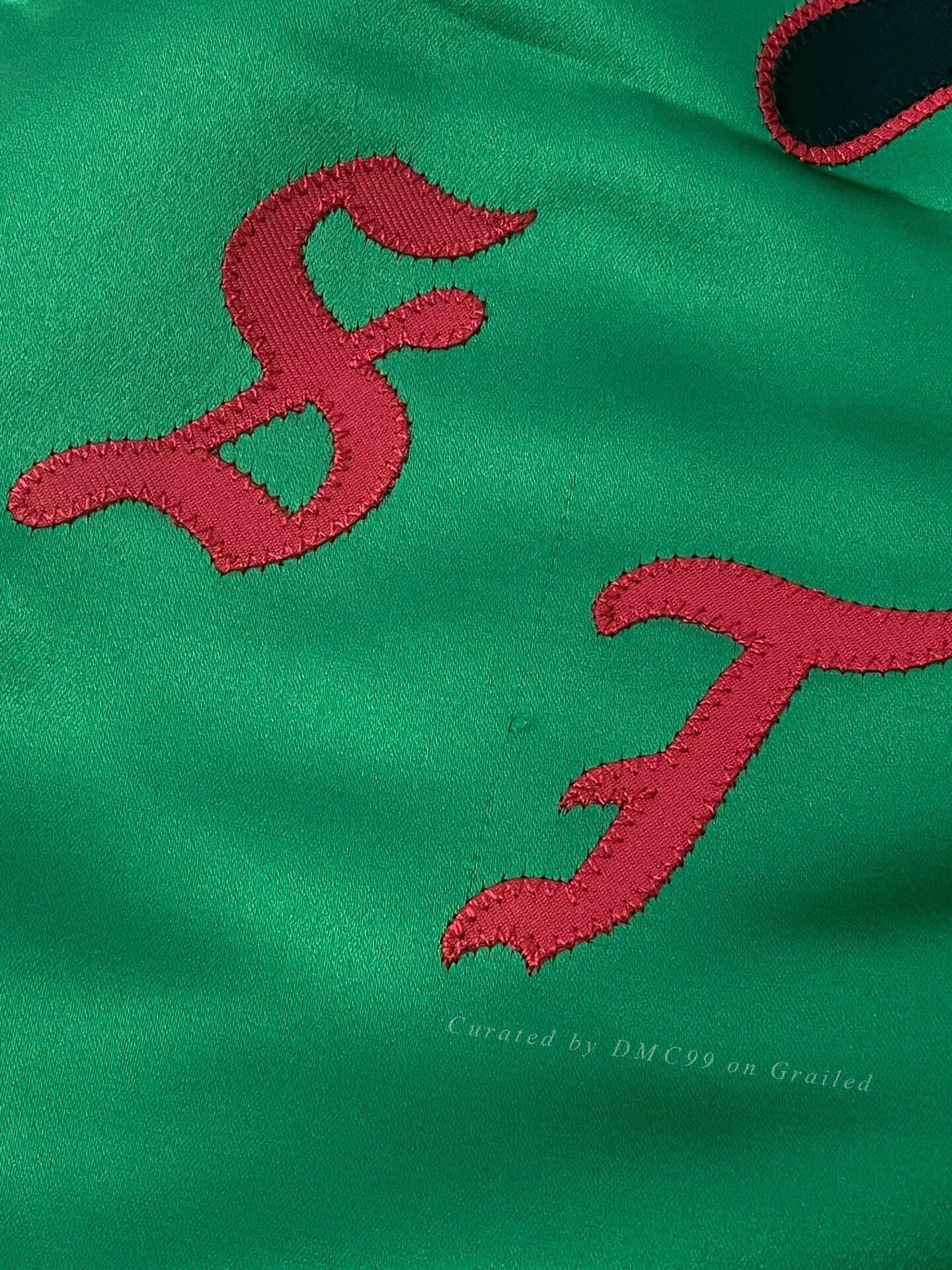 Saint Michael Saint Michael Embroidered Silk Boxing Shorts Size US 36 / EU 52 - 7 Thumbnail