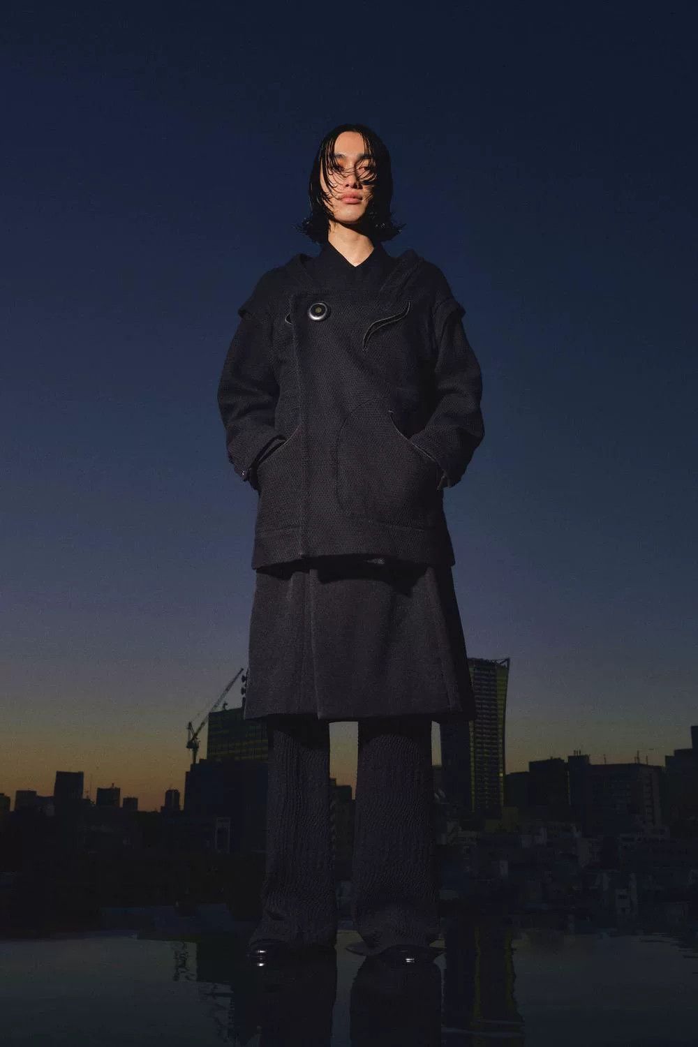 KOZABURO Kozaburo 24AW Monk Robe Coat Size US M / EU 48-50 / 2 - 9 Thumbnail