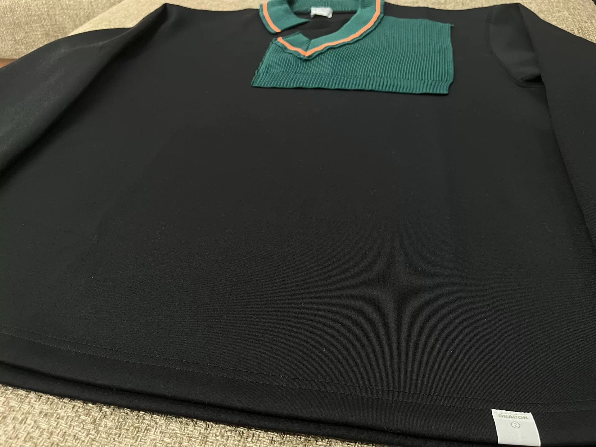 Kolor Kolor 24AW Paneled V-Neck Sweatshirt Size US M / EU 48-50 / 2 - 4 Thumbnail
