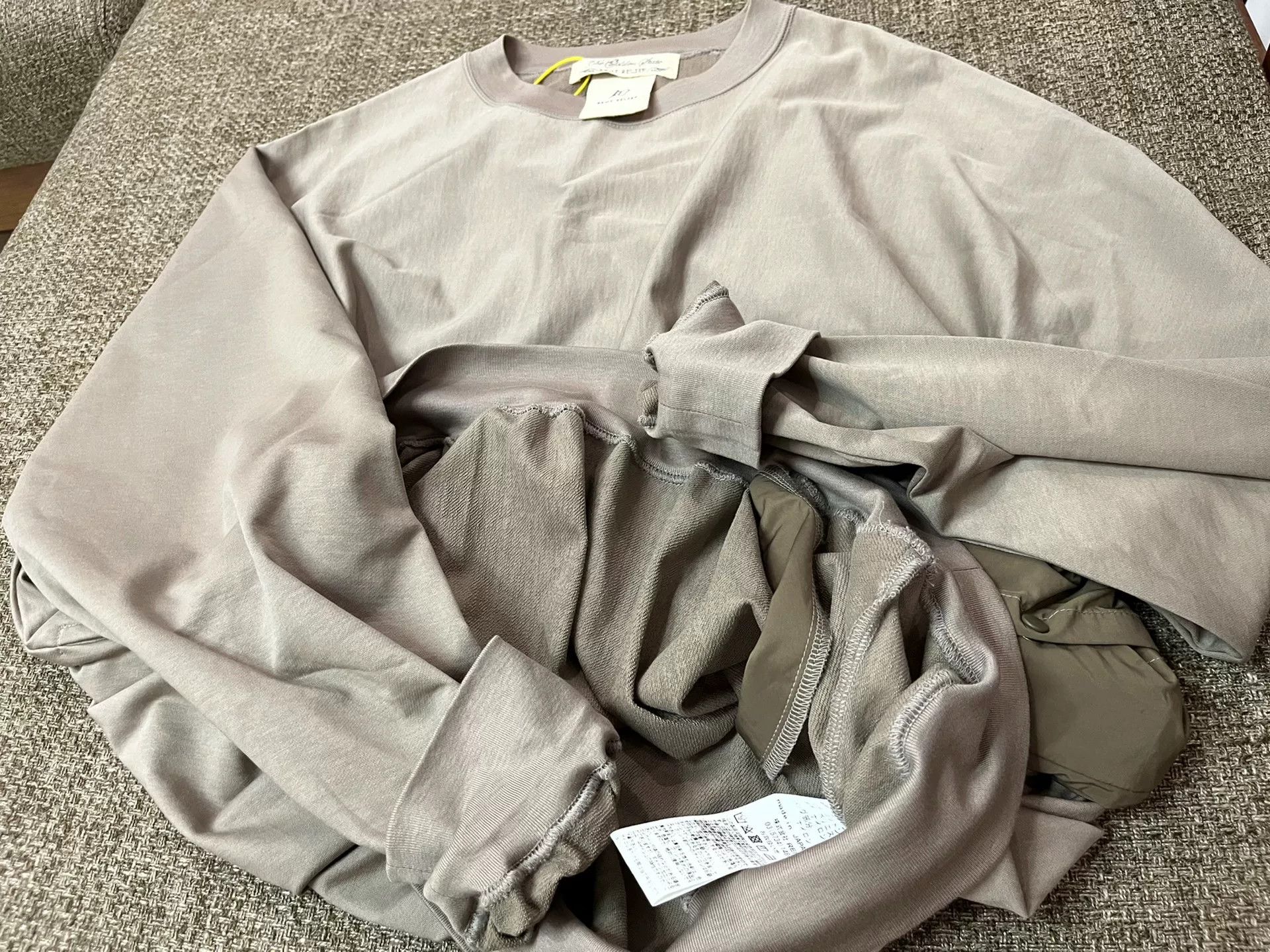 Remi Relief REMI RELIEF Loose Japanese Cotton Sweatshirt Size US XL / EU 56 / 4 - 4 Thumbnail