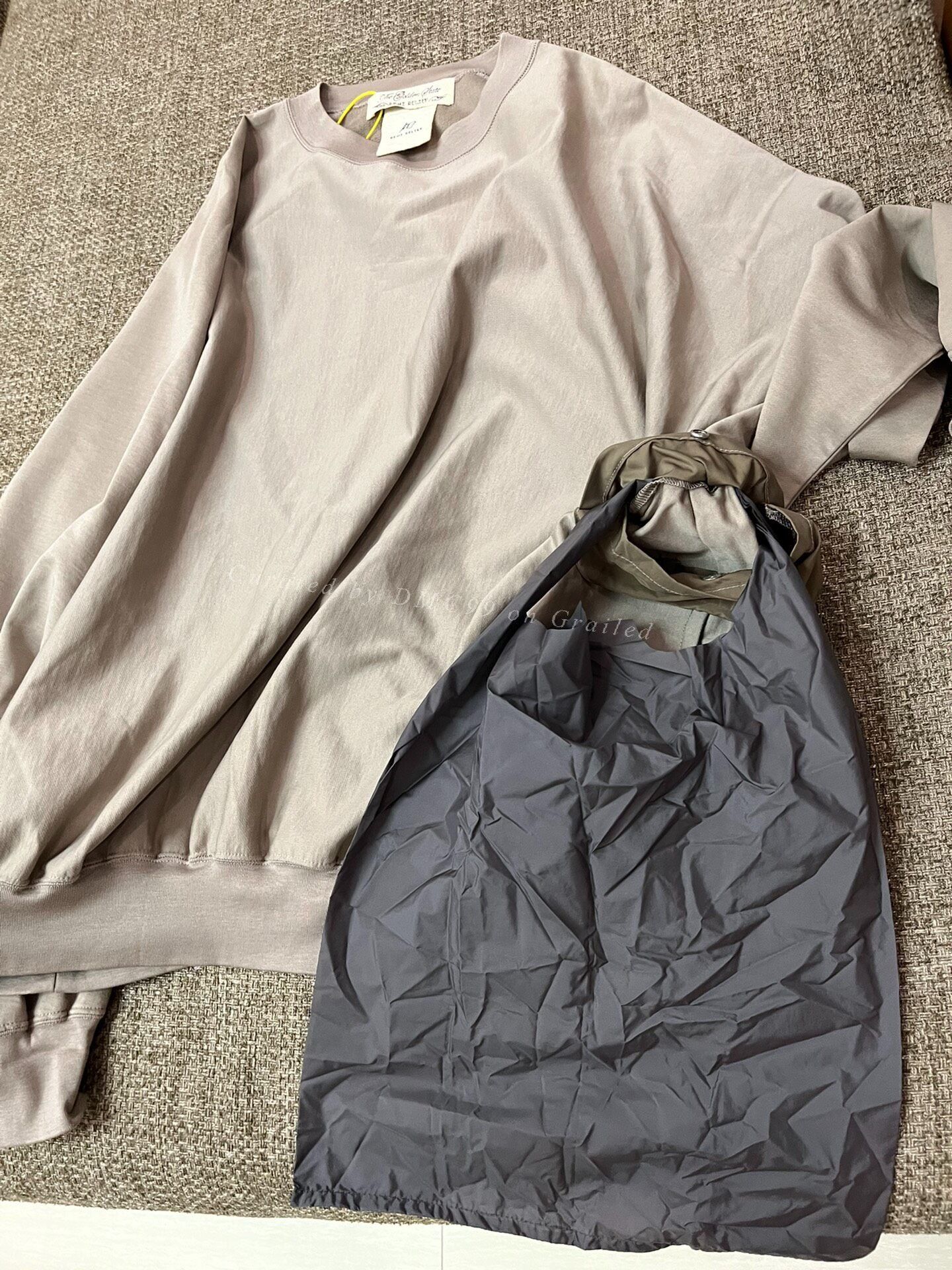 Remi Relief REMI RELIEF Loose Japanese Cotton Sweatshirt Size US XL / EU 56 / 4 - 5 Thumbnail