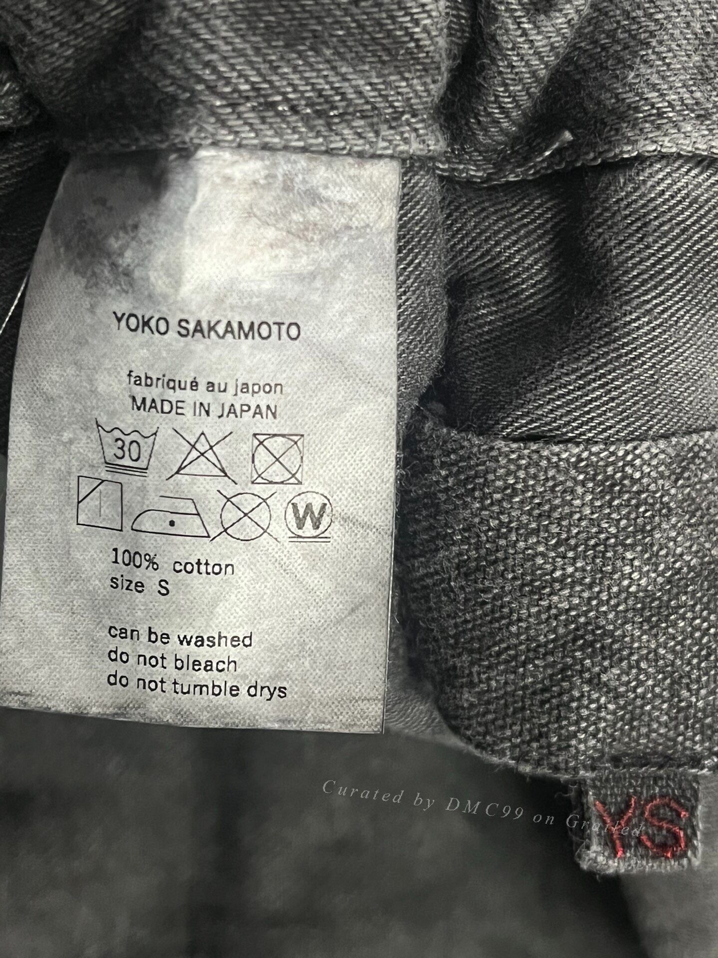 YOKO SAKAMOTO YOKO SAKAMOTO Ink-Dyed Straight Jeans Size US 30 / EU 46 - 8 Thumbnail