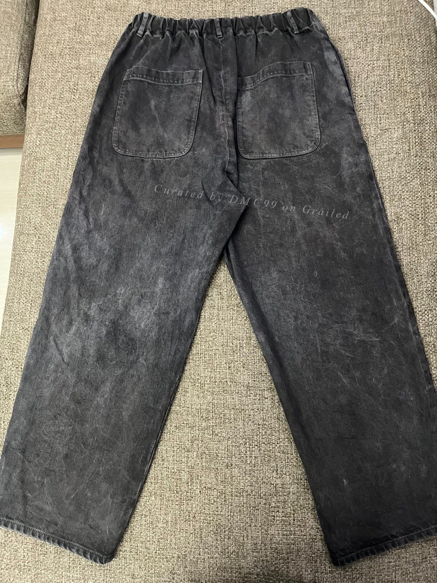 YOKO SAKAMOTO YOKO SAKAMOTO Ink-Dyed Straight Jeans Size US 30 / EU 46 - 3 Thumbnail