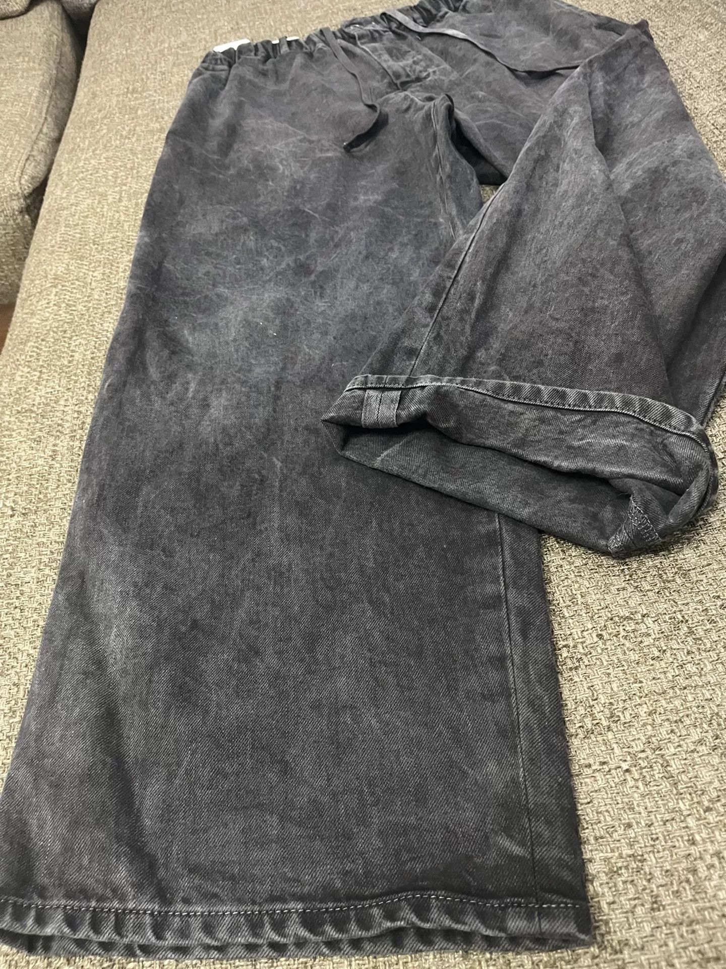 YOKO SAKAMOTO YOKO SAKAMOTO Ink-Dyed Straight Jeans Size US 30 / EU 46 - 4 Thumbnail