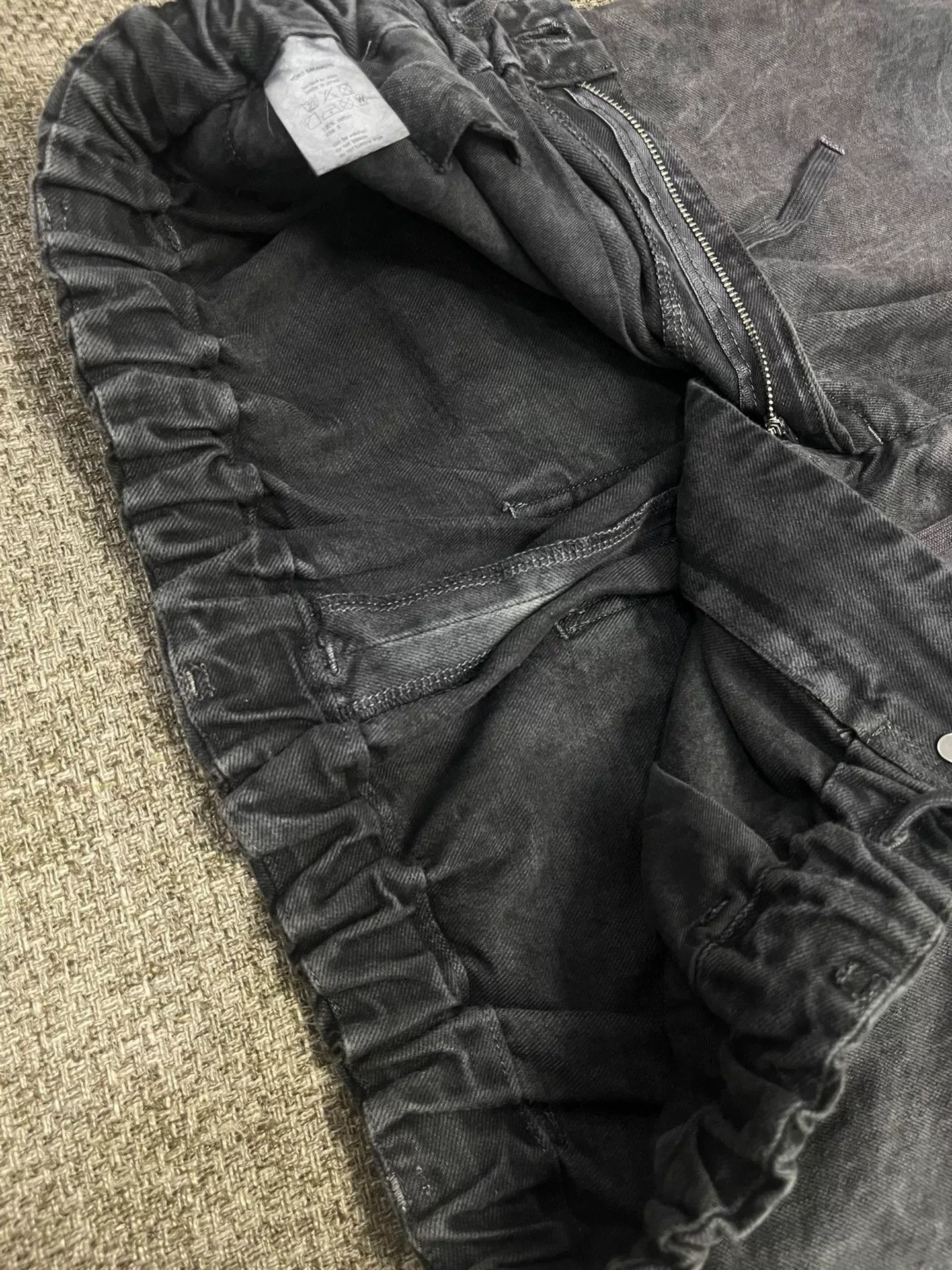 YOKO SAKAMOTO YOKO SAKAMOTO Ink-Dyed Straight Jeans Size US 30 / EU 46 - 6 Thumbnail