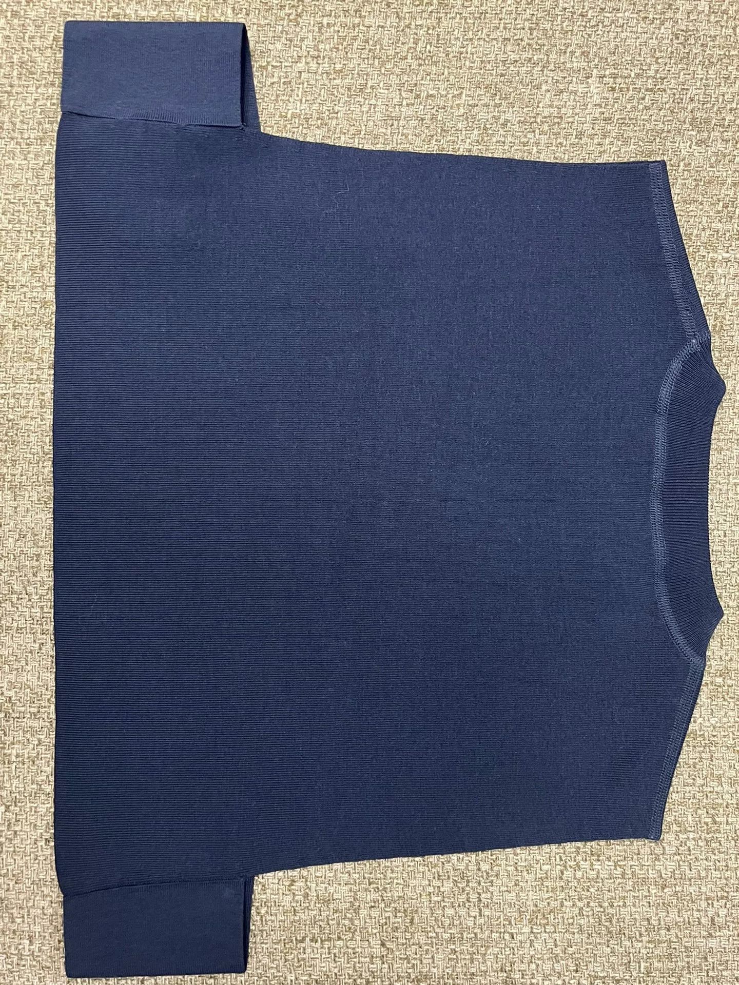 HYKE Hyke Silk Cotton Navy Vest Size M / US 6-8 / IT 42-44 - 3 Thumbnail