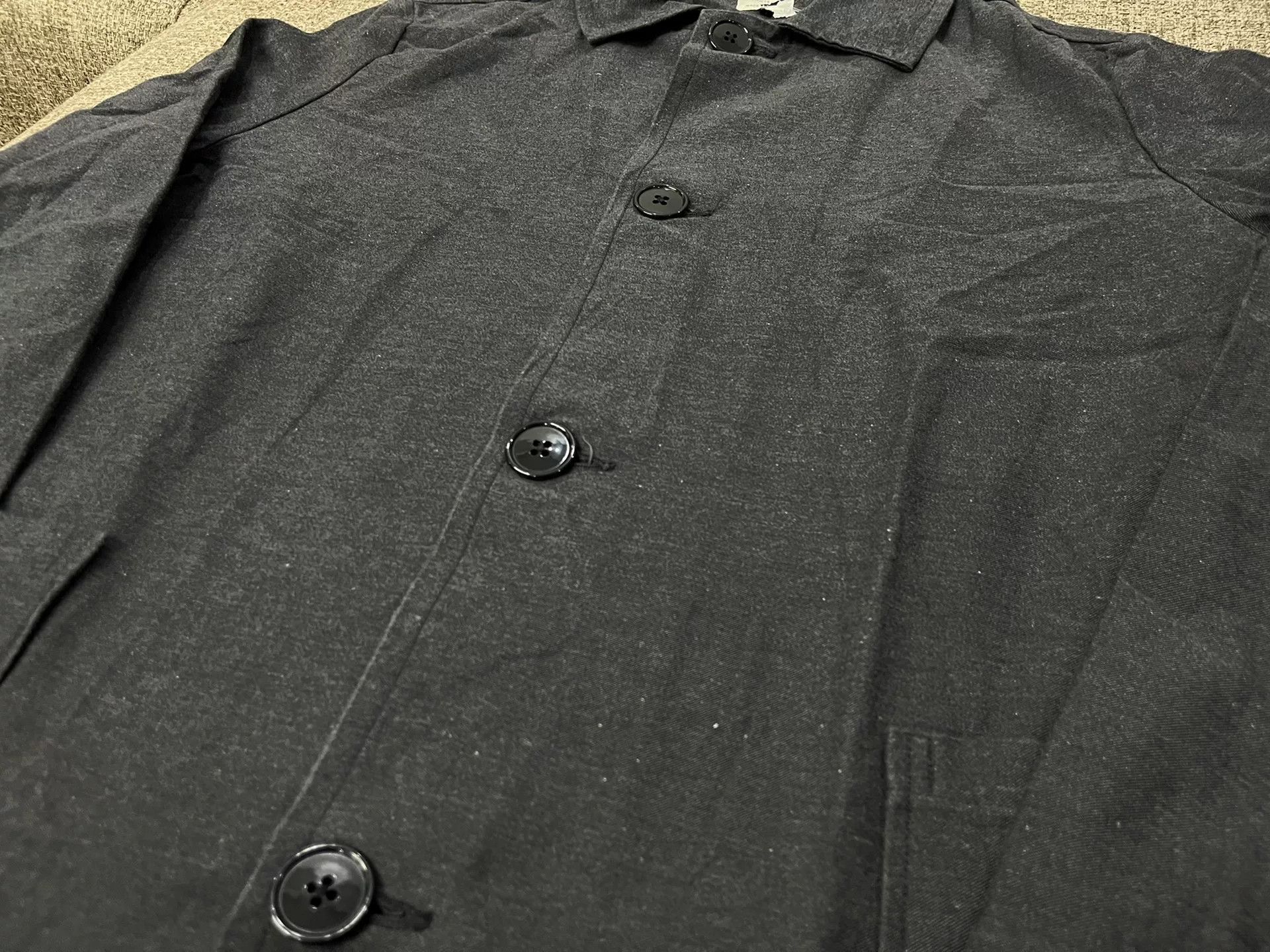 Orslow Orslow Vintage Woven Denim Trench Coat Size US S / EU 44-46 / 1 - 4 Thumbnail