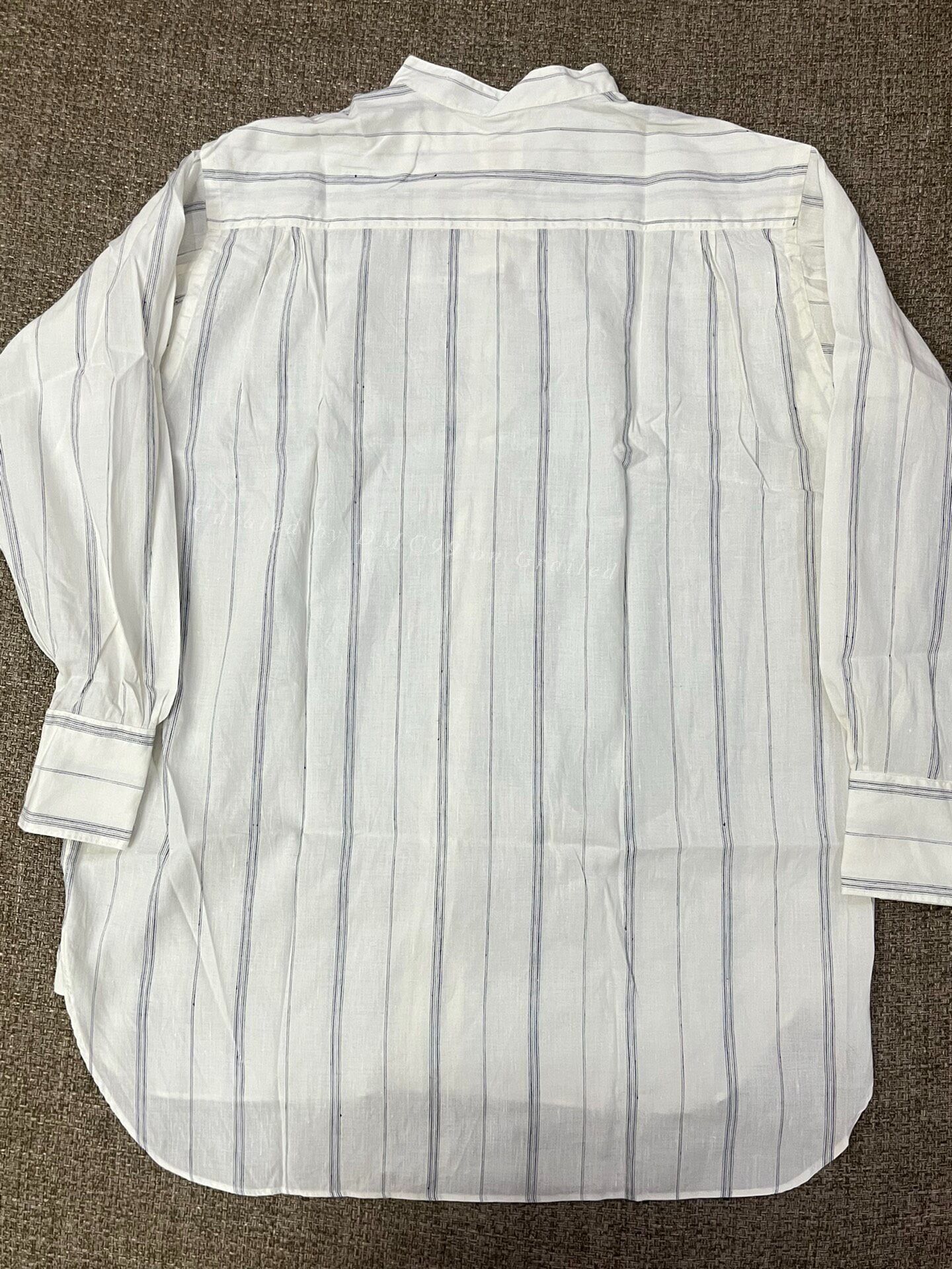 Phlannel Phlannel Collarless Cotton-Linen Shirt Size US S / EU 44-46 / 1 - 2 Thumbnail