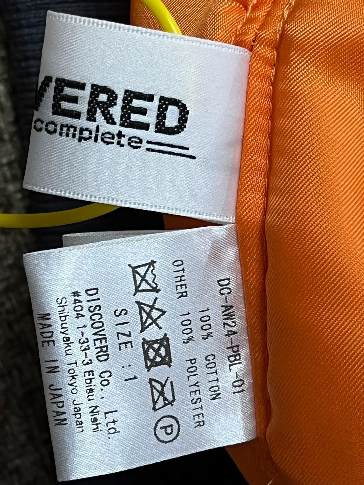 DISCOVERED DISCOVERED x PENDLETON 24AW MA1 Jacket Size US S / EU 44-46 / 1 - 8 Thumbnail