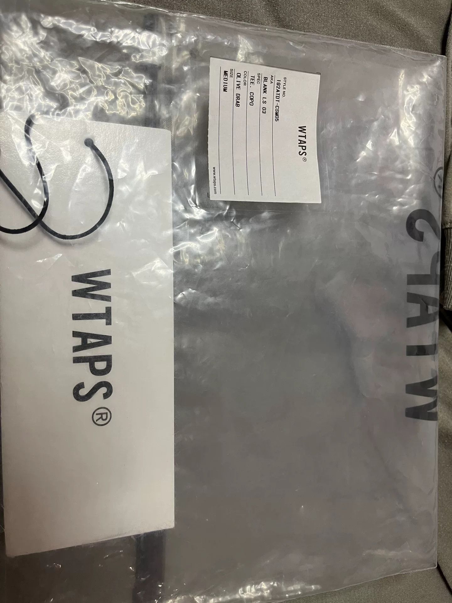 Wtaps WTAPS 19AW Blank Washed Longsleeve Size US M / EU 48-50 / 2 - 7 Thumbnail