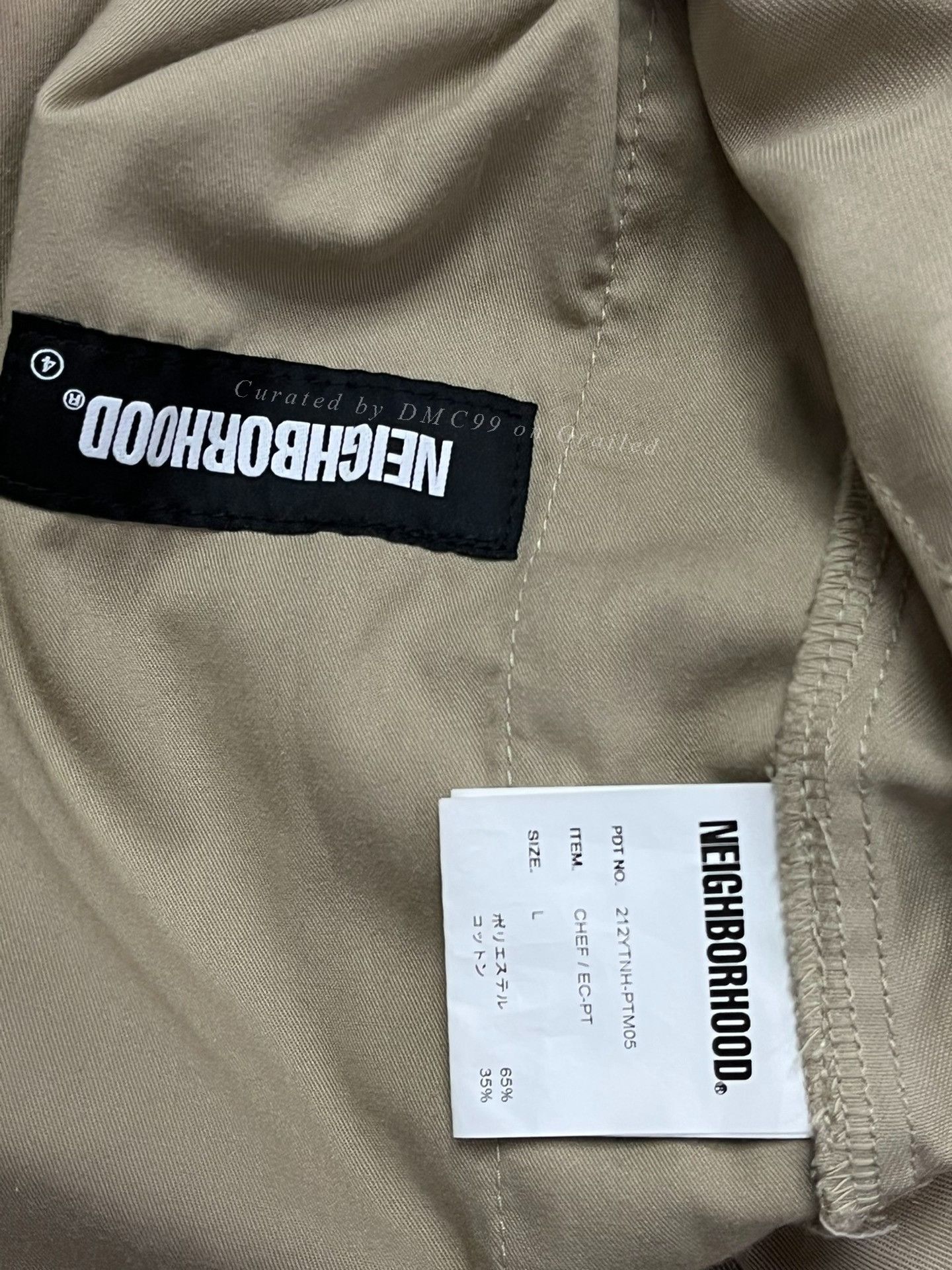 Neighborhood Neighborhood 21AW Khaki Chef Pants Size US 28 / EU 44 - 6 Thumbnail