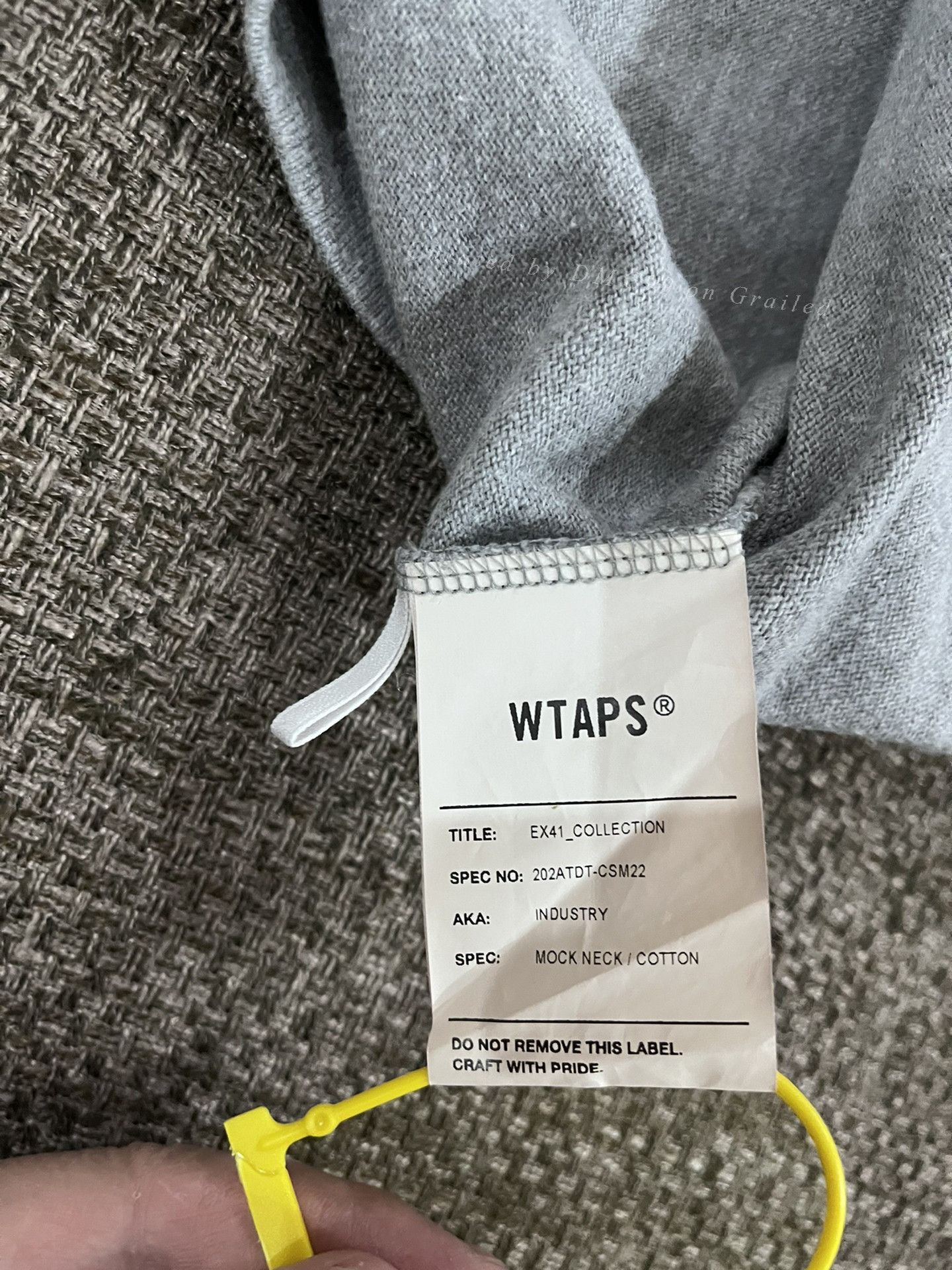 Wtaps WTAPS 20AW Ruffled Mock Neck Longsleeve Tee Size US M / EU 48-50 / 2 - 7 Thumbnail