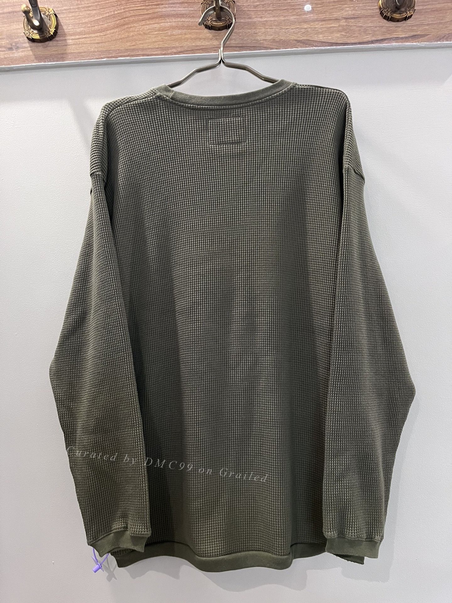 Wtaps WTAPS 21ss Waffle Long Sleeve Sweatshirt Size US L / EU 52-54 / 3 - 2 Thumbnail