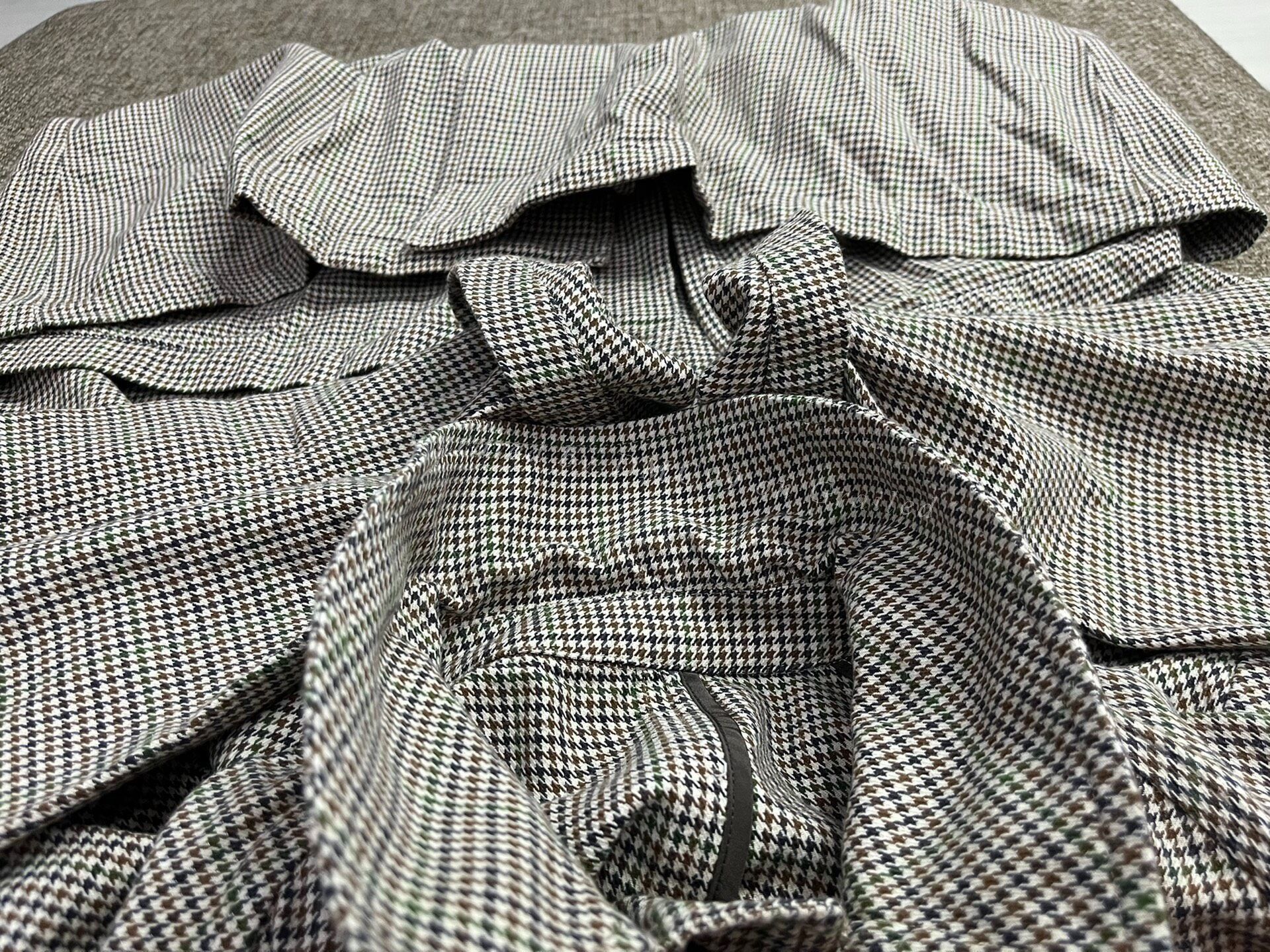 Steven Alan Steven Alan Houndstooth Drop-Shoulder Trench Size US XL / EU 56 / 4 - 5 Thumbnail