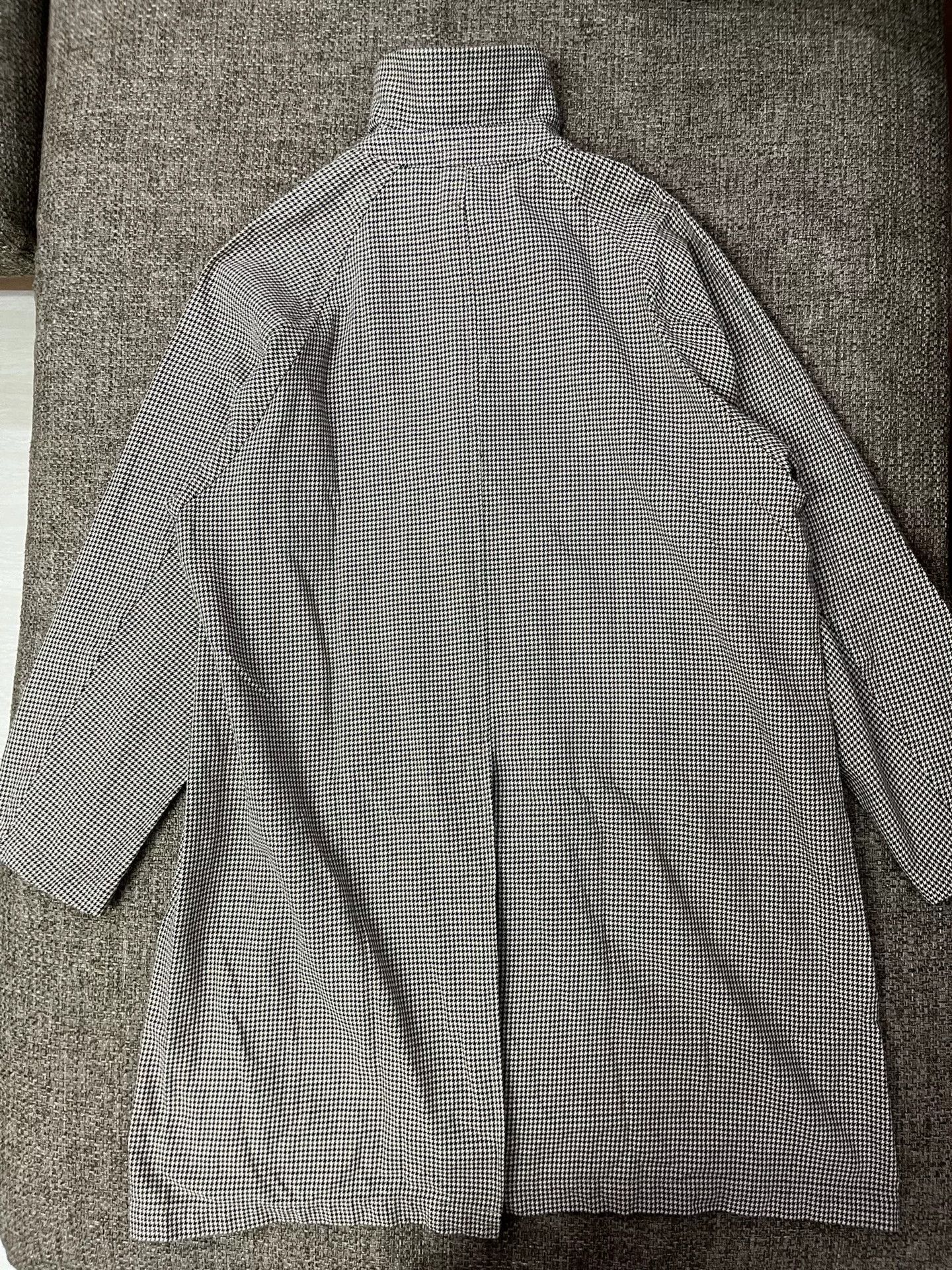 Steven Alan Steven Alan Houndstooth Drop-Shoulder Trench Size US XL / EU 56 / 4 - 2 Thumbnail