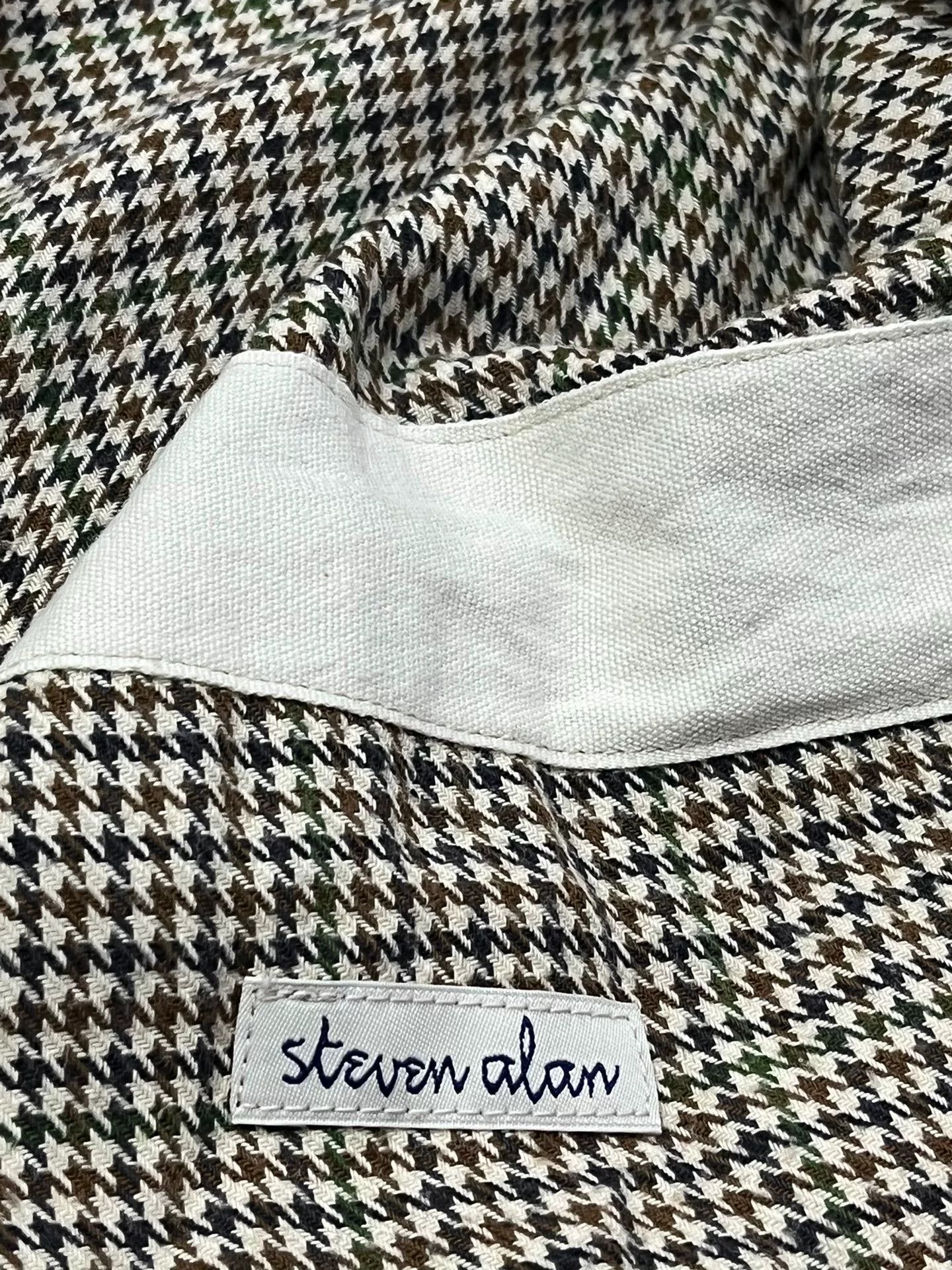 Steven Alan Steven Alan Houndstooth Drop-Shoulder Trench Size US XL / EU 56 / 4 - 8 Thumbnail
