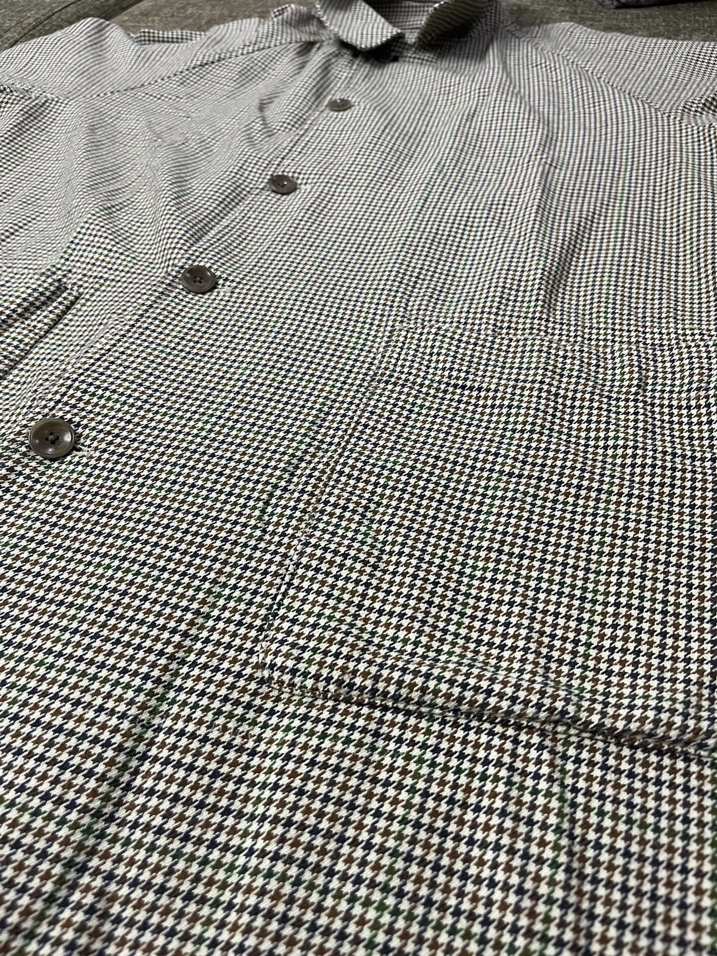Steven Alan Steven Alan Houndstooth Drop-Shoulder Trench Size US XL / EU 56 / 4 - 4 Thumbnail