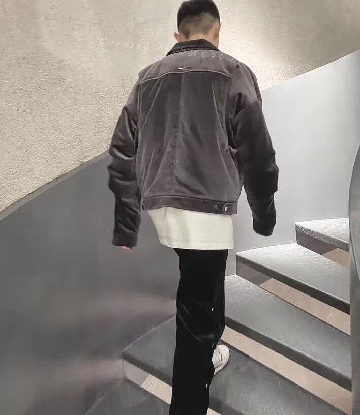 Redemption Limited Gray Velvet Jacket Size US S / EU 44-46 / 1 - 9 Thumbnail