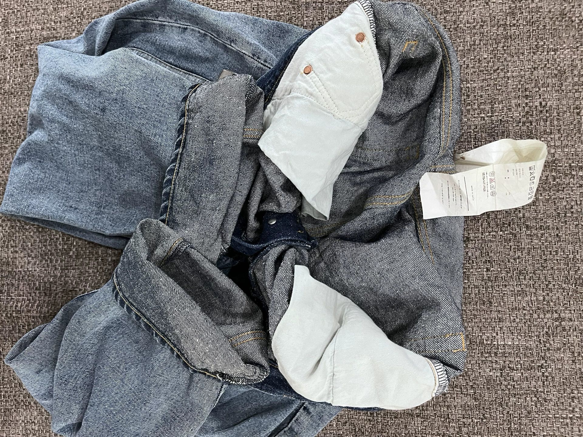 Doublet doublet 19AW Belted Washed Jeans Size US 26 / EU 42 - 4 Thumbnail