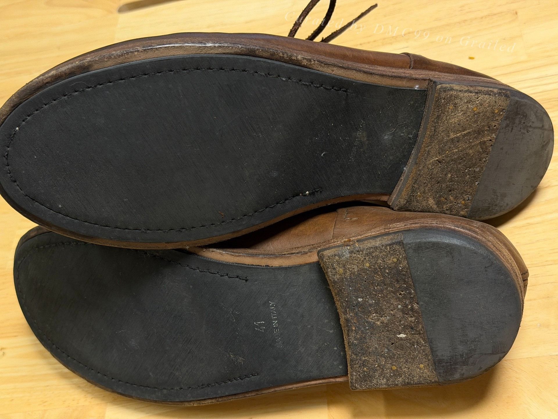 Marsell Marsell Brown Vintage Leather Shoes Size US 8 / EU 41 - 5 Thumbnail