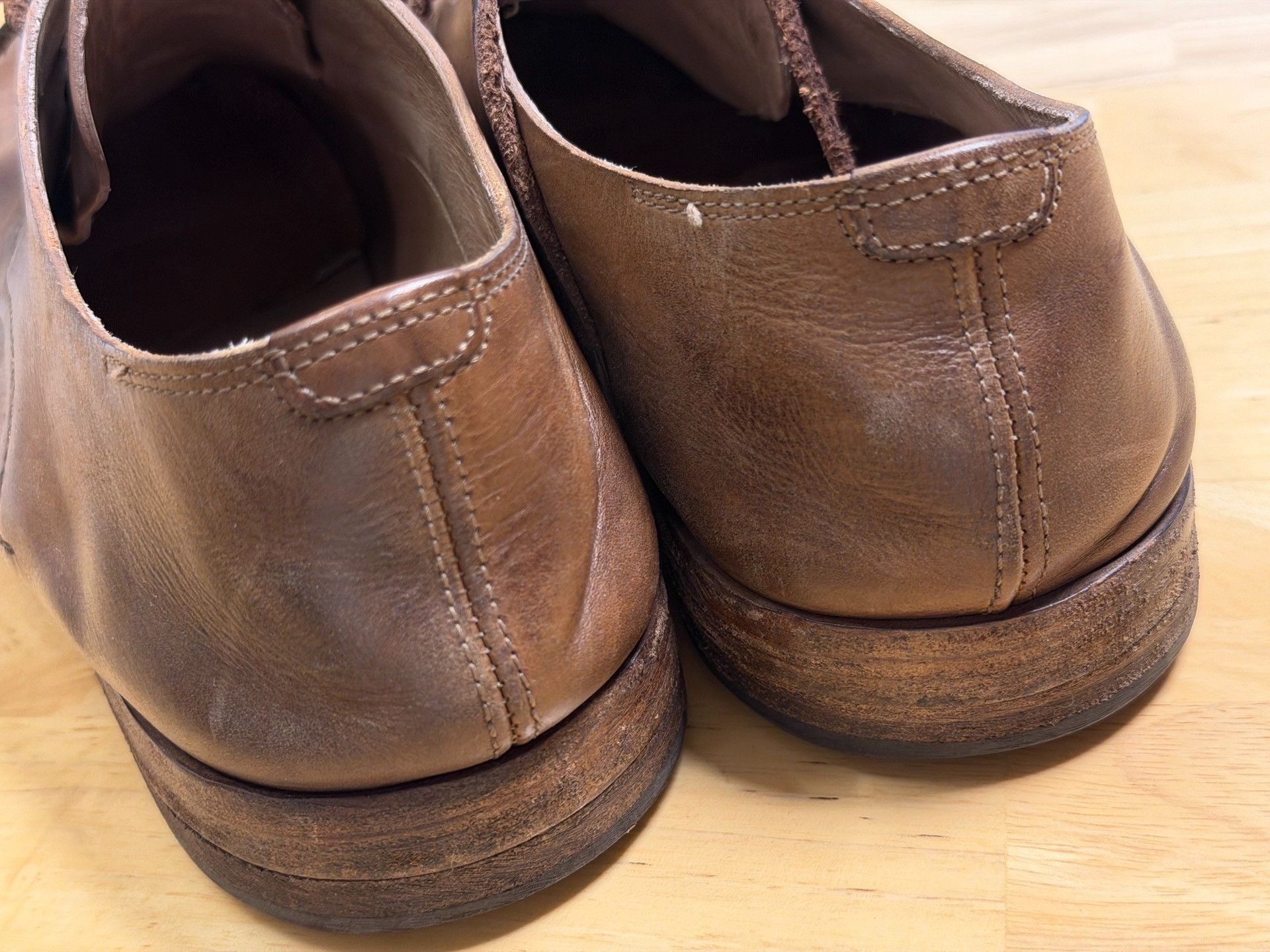 Marsell Marsell Brown Vintage Leather Shoes Size US 8 / EU 41 - 3 Thumbnail