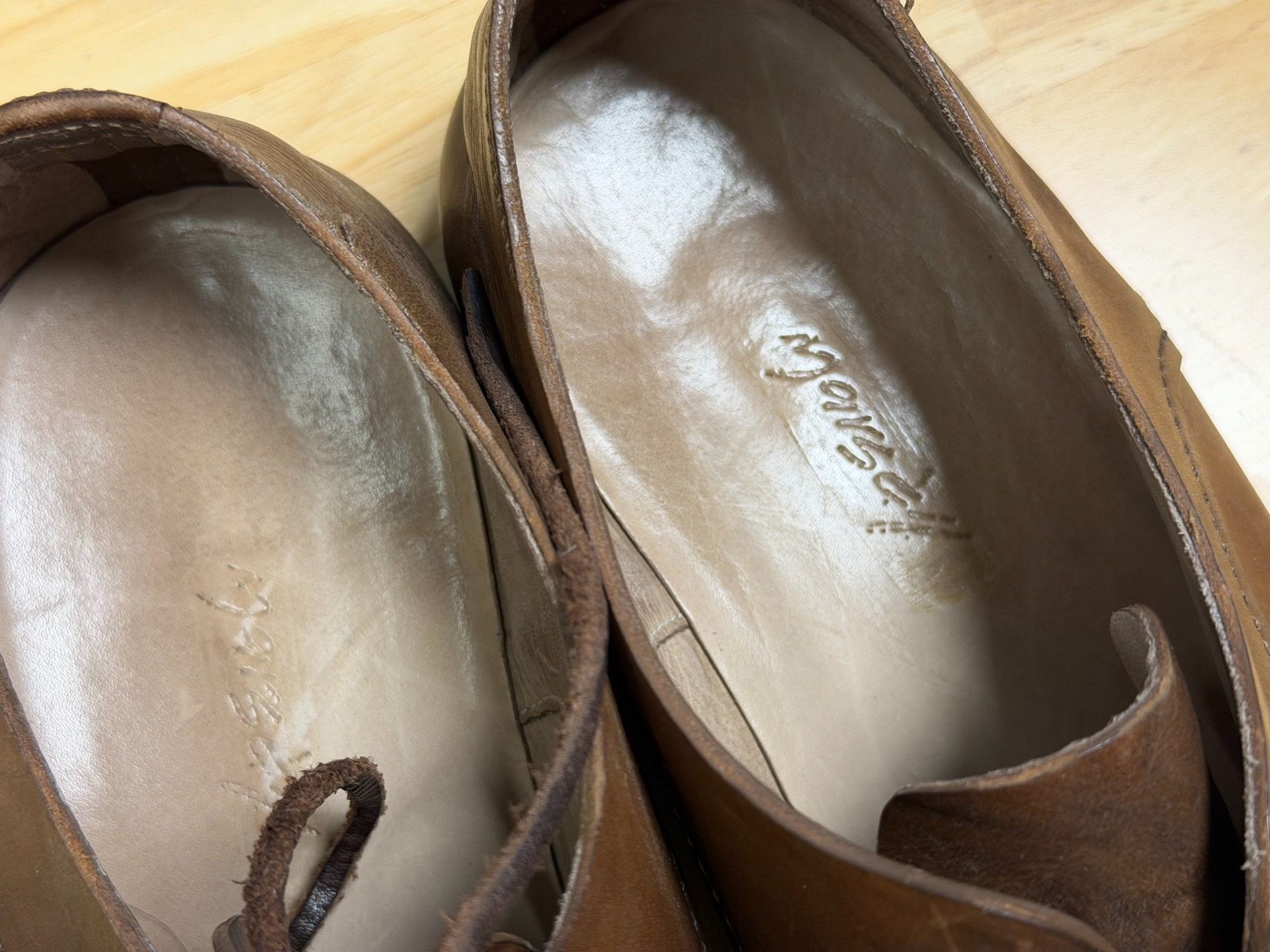 Marsell Marsell Brown Vintage Leather Shoes Size US 8 / EU 41 - 4 Thumbnail