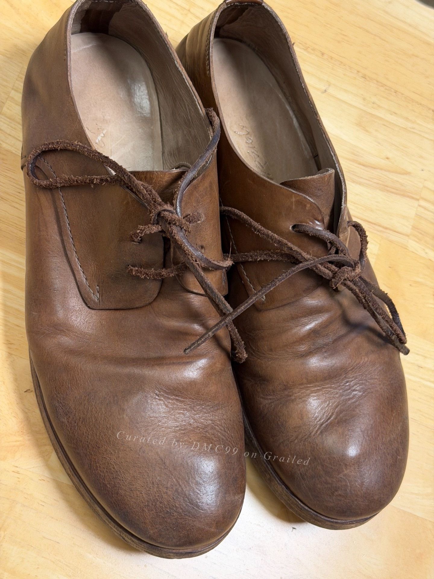 Marsell Marsell Brown Vintage Leather Shoes Size US 8 / EU 41 - 2 Thumbnail