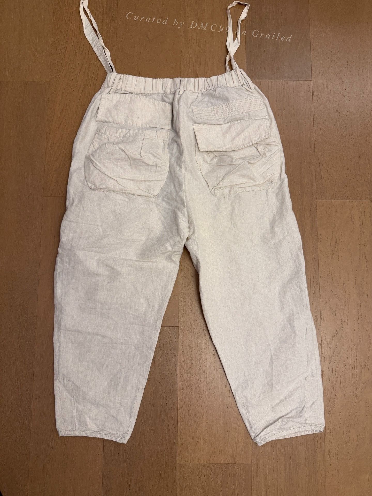 Ziggy Chen ZIGGY CHEN 2017 Summer Cotton-Linen Tapered Pants Size US 40 / EU 56 - 2 Thumbnail