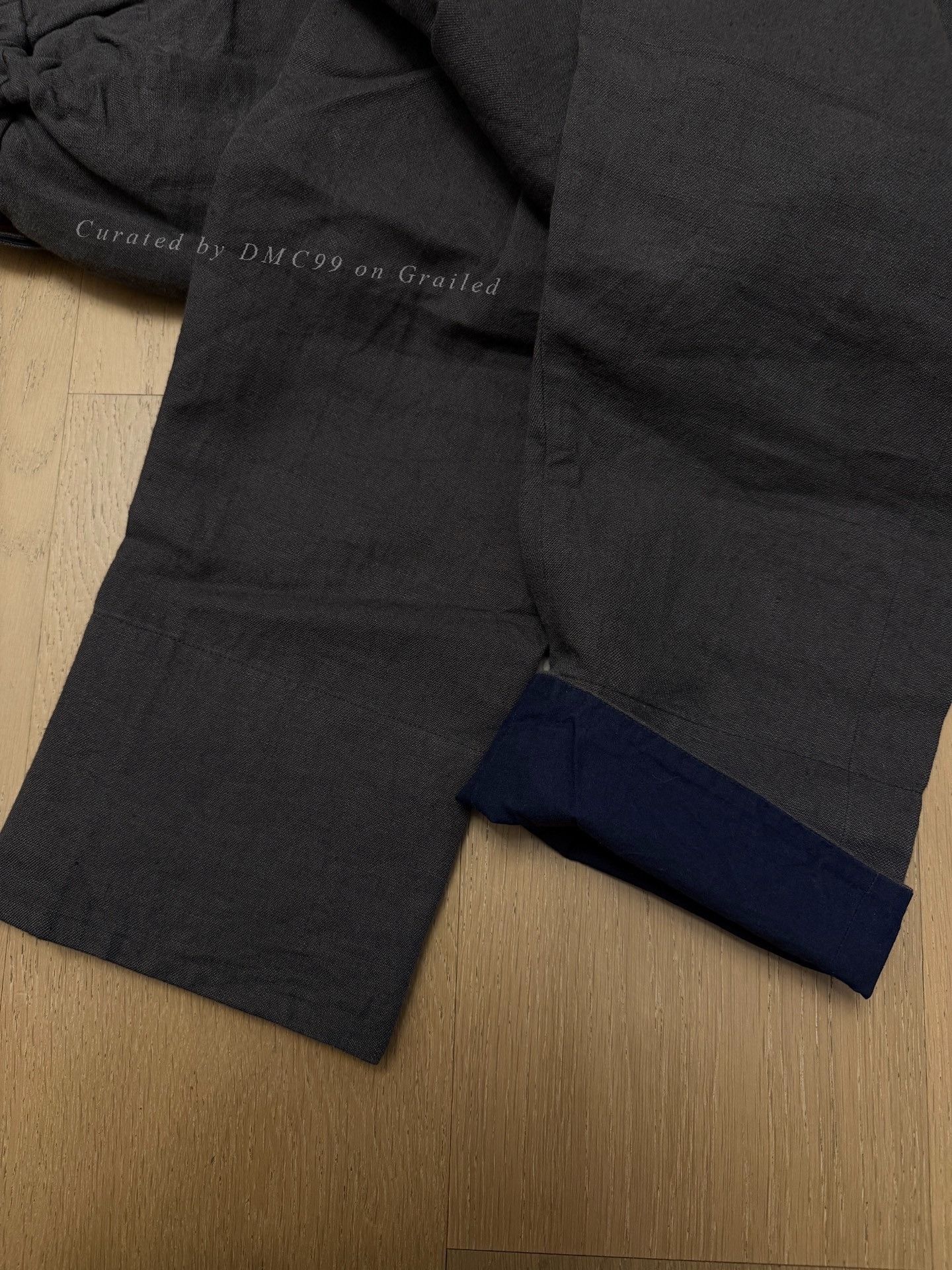 Ziggy Chen ZIGGY CHEN 2017 Cotton-Linen Spring-Summer Trousers Size US 32 / EU 48 - 5 Thumbnail