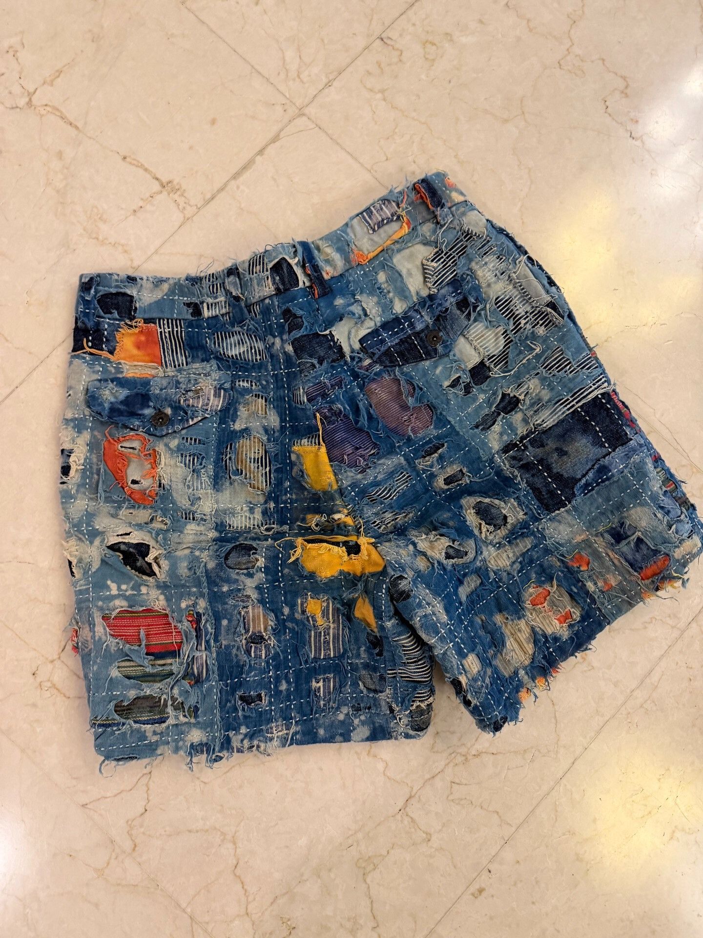 Kapital Kapital Boro Style Shorts Size US 28 / EU 44 - 2 Thumbnail