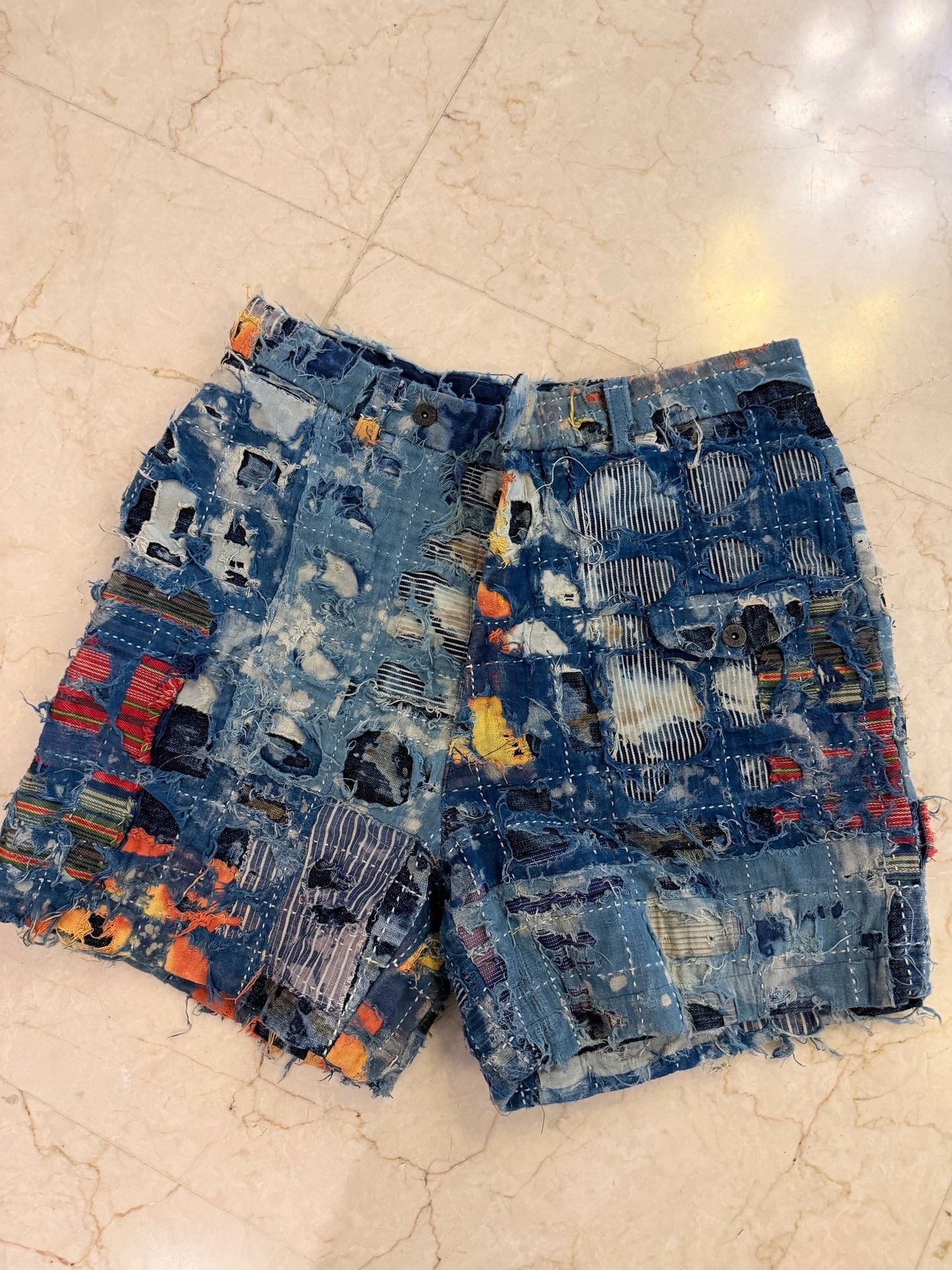 Kapital Kapital Boro Style Shorts Size US 28 / EU 44 - 3 Thumbnail