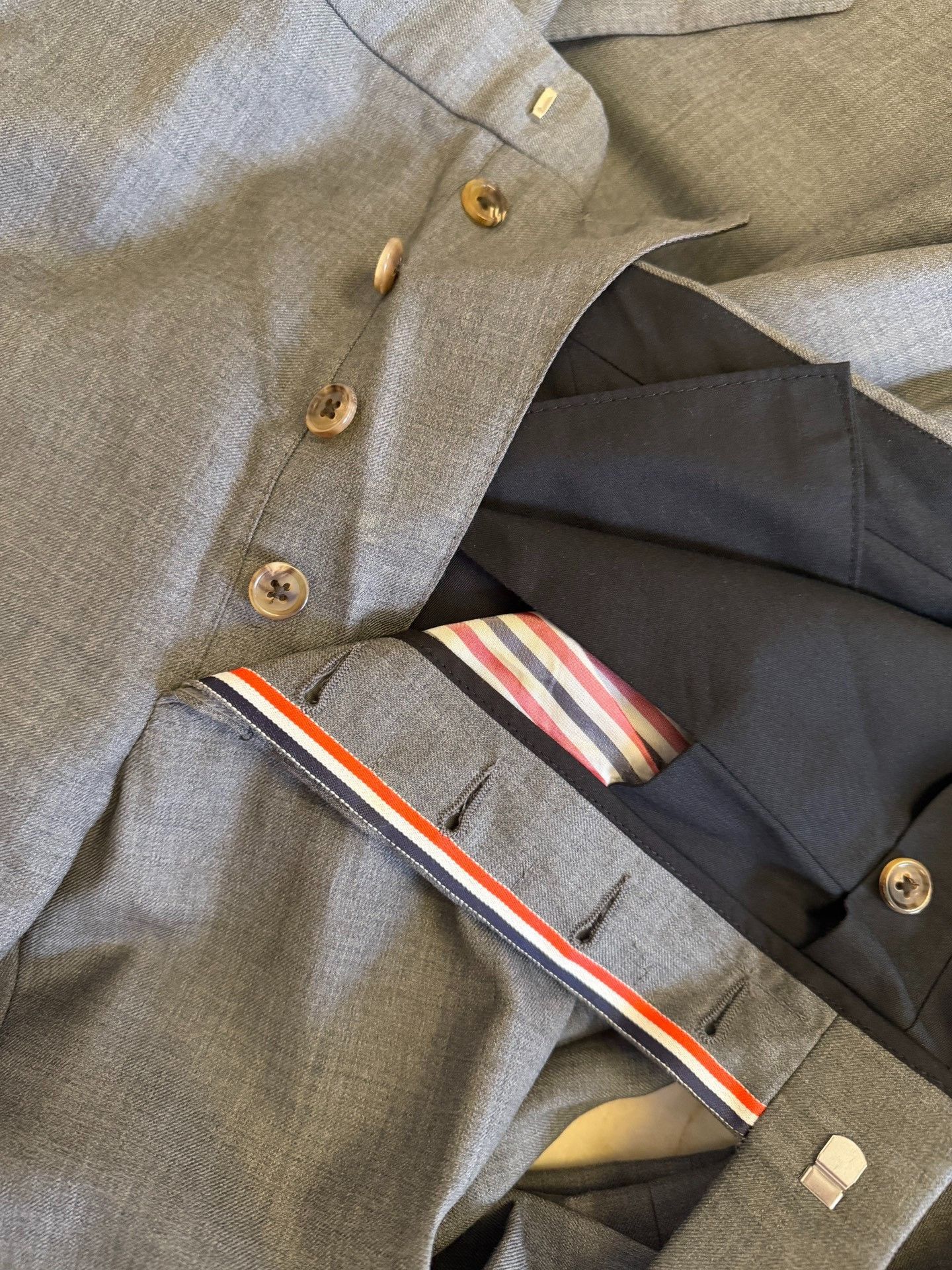 Thom Browne Thom Browne 100% Wool Suit Size US M / EU 48-50 / 2 - 8 Thumbnail