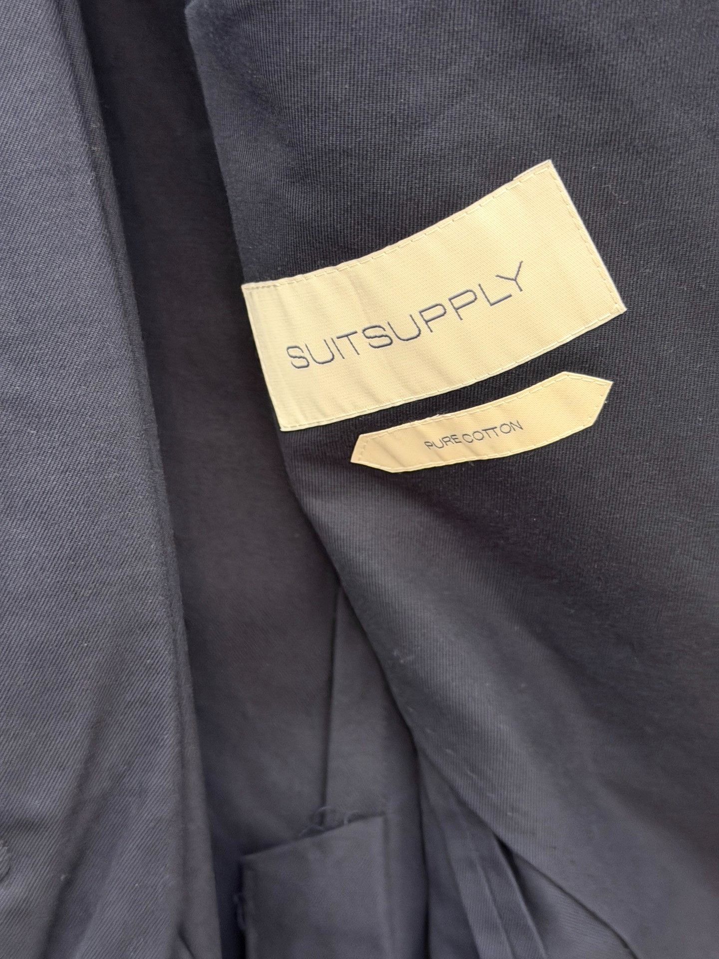 Suitsupply SUIT SUPPLY Slim-Fit Blue Suit Set Size US M / EU 48-50 / 2 - 2 Thumbnail