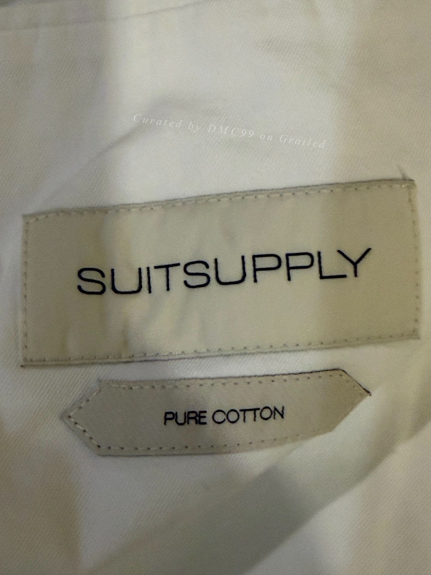 Suitsupply Suit Supply Pure Cotton Slim Fit Suit Size US M / EU 48-50 / 2 - 5 Thumbnail