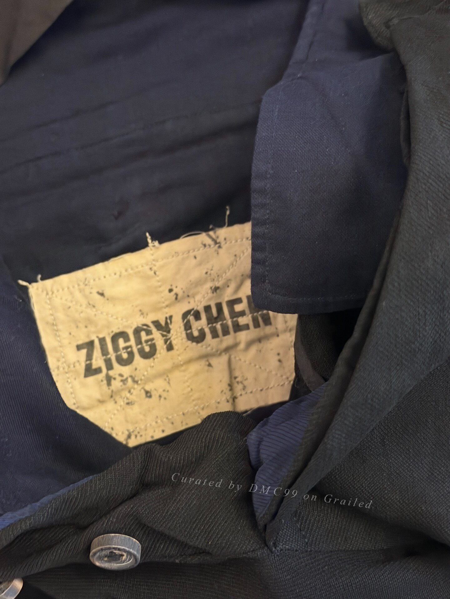 Ziggy Chen ZIGGY CHEN Thick Stretchy Cotton Low-Rise Pants Size US 26 / EU 42 - 4 Thumbnail