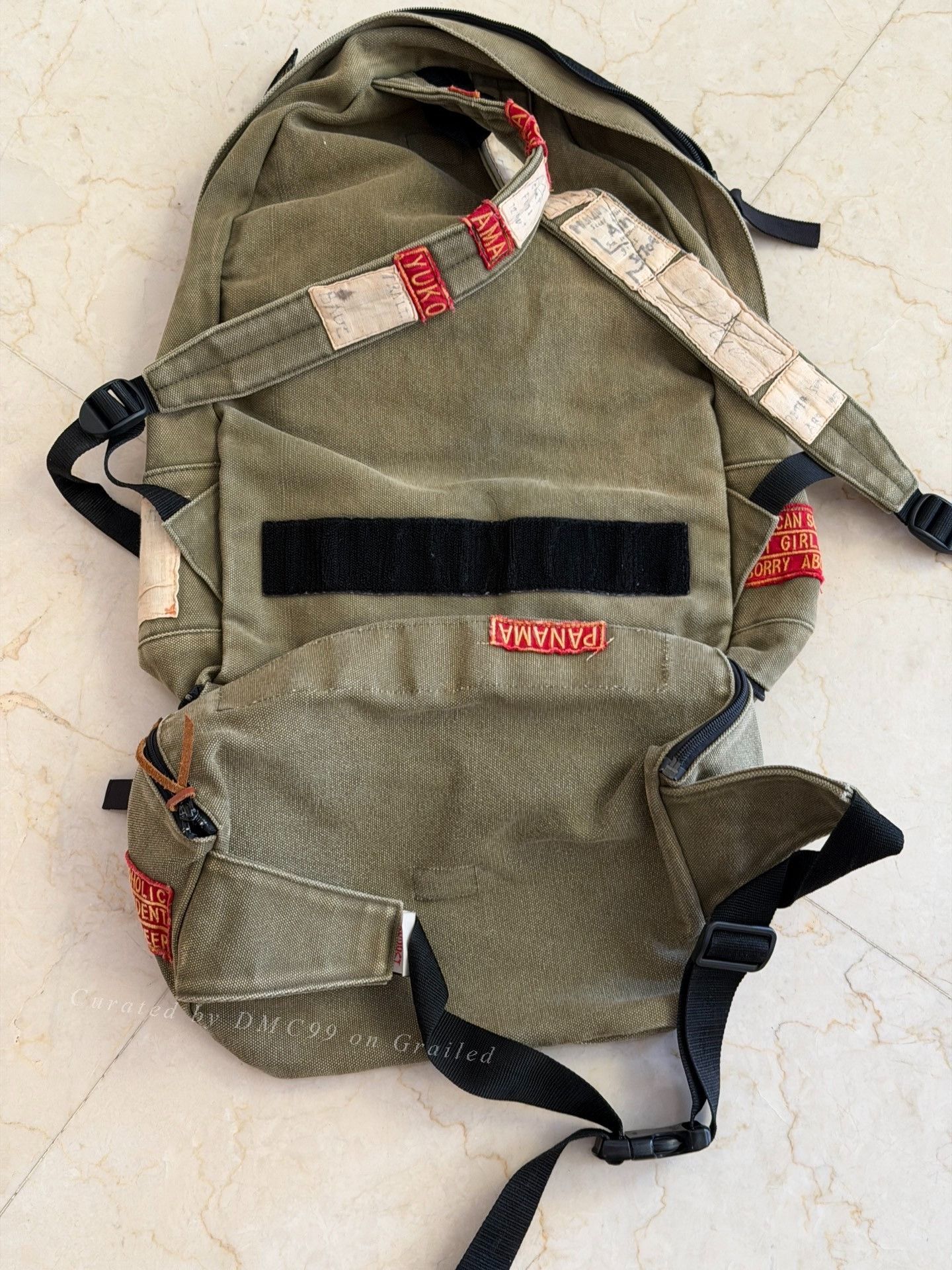 Kapital Kapital Military Cloth Backpack Size ONE SIZE - 3 Thumbnail