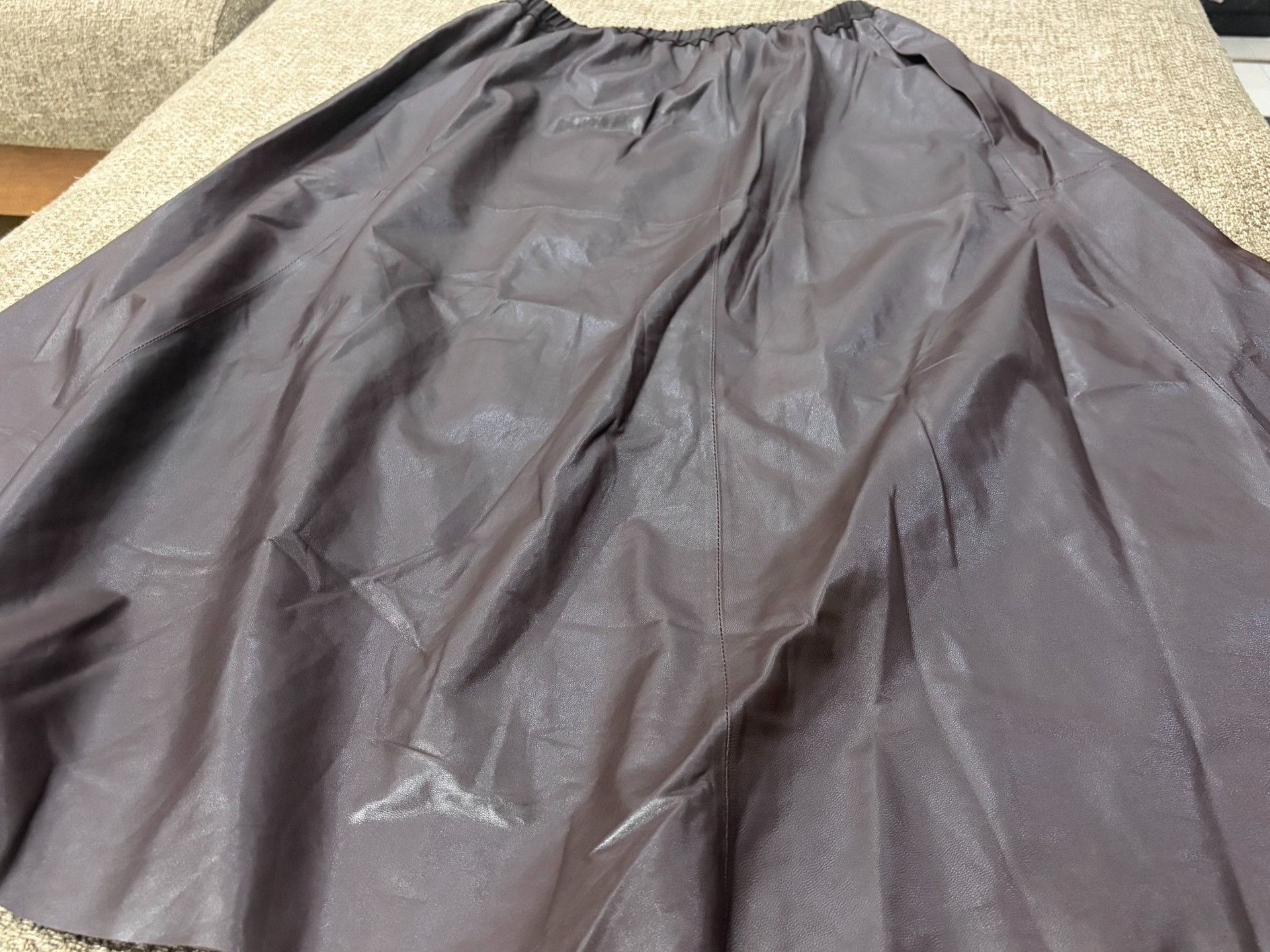 Other Lavelours 26SS Sheepskin Midi Skirt Size 32" / US 10 / IT 46 - 4 Thumbnail