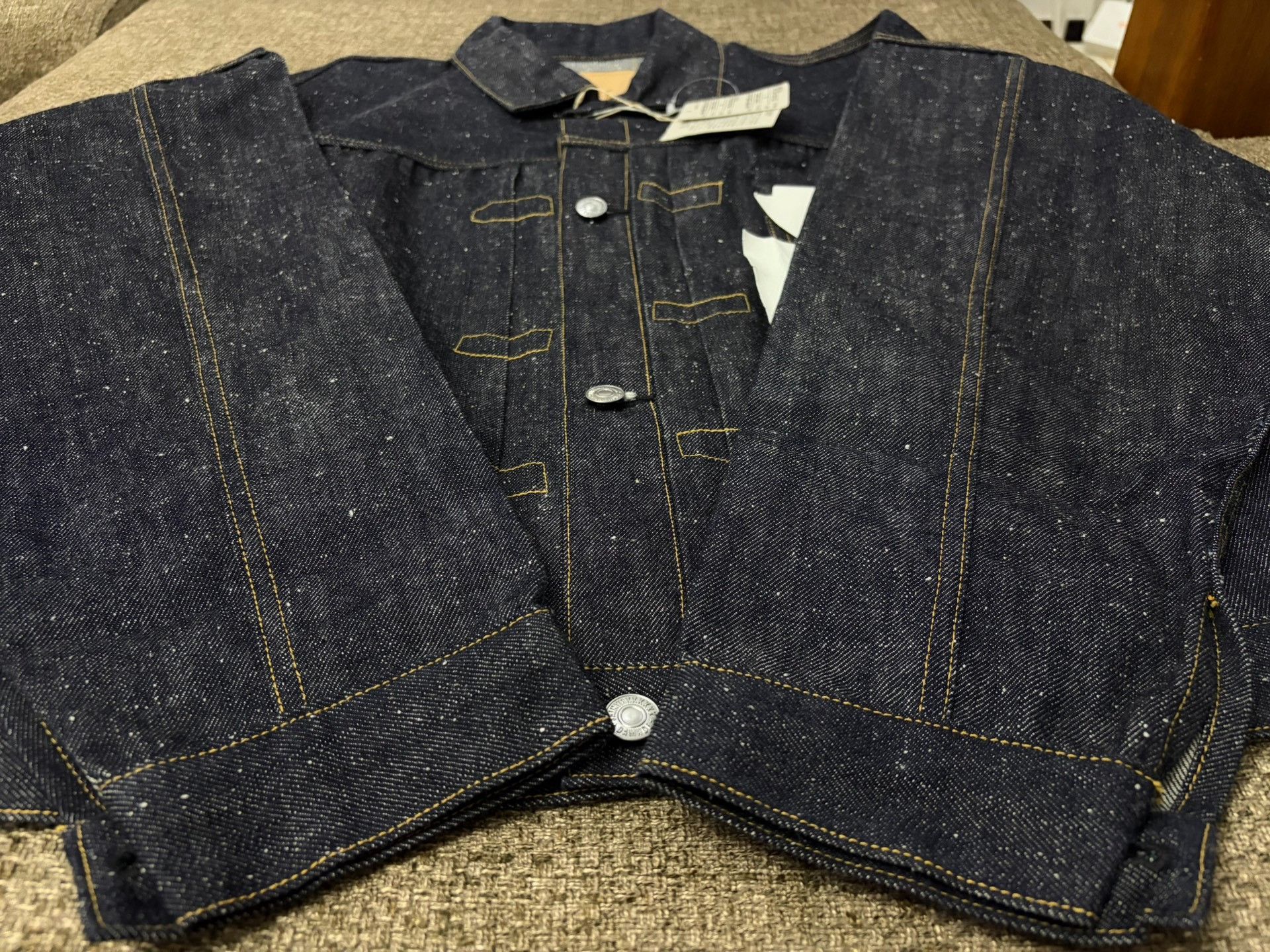 Saint Michael SAINT MICHAEL x berberjin T-back Denim Jacket Size US M / EU 48-50 / 2 - 5 Thumbnail