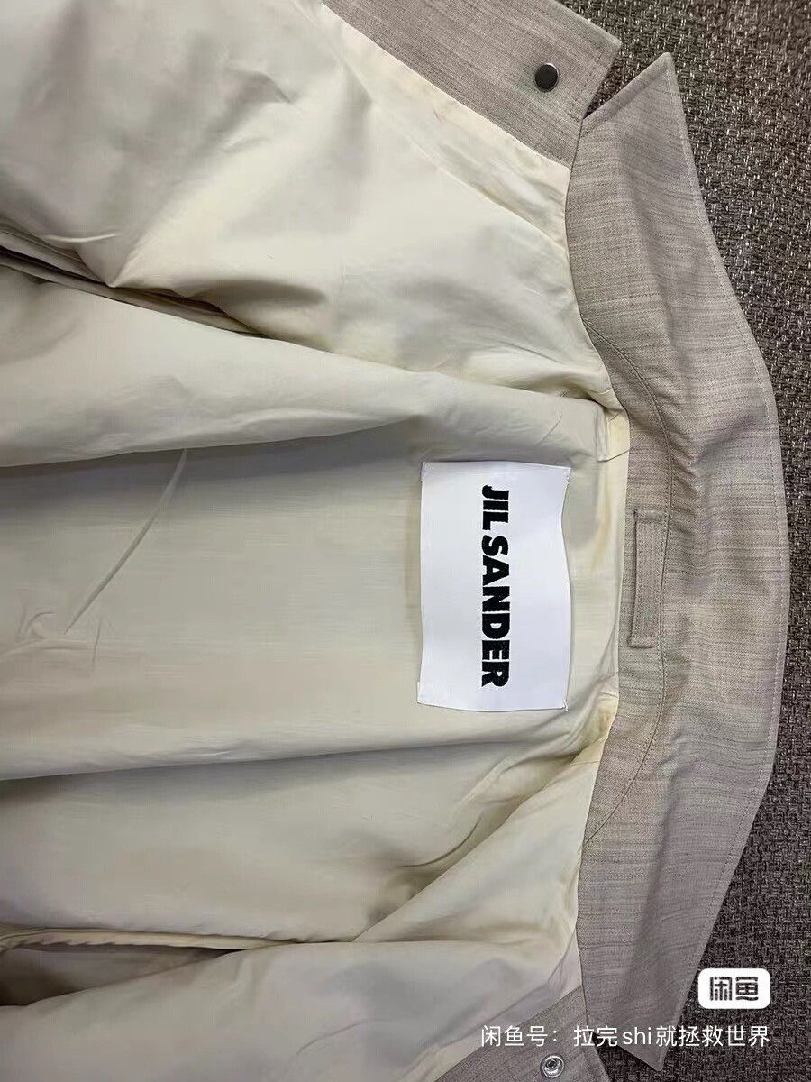Jil Sander Jil Sander Limited Virgin Wool Bamboo Jacket Size US M / EU 48-50 / 2 - 4 Thumbnail