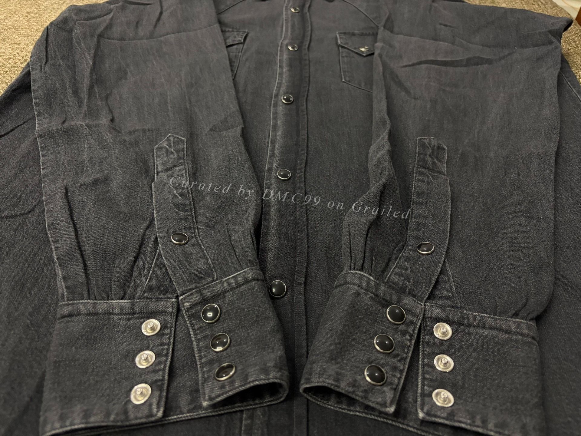 MAATEE & SONS MAATEE & SONS Western Denim Shirt Size US M / EU 48-50 / 2 - 5 Thumbnail