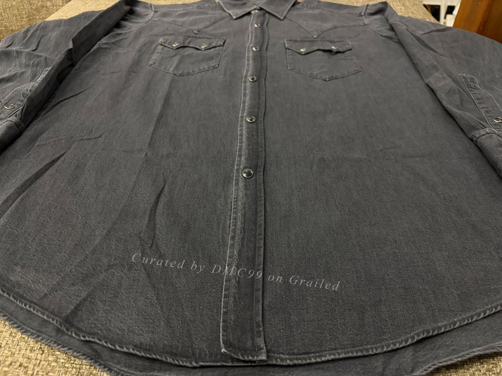 MAATEE & SONS MAATEE & SONS Western Denim Shirt Size US M / EU 48-50 / 2 - 4 Thumbnail